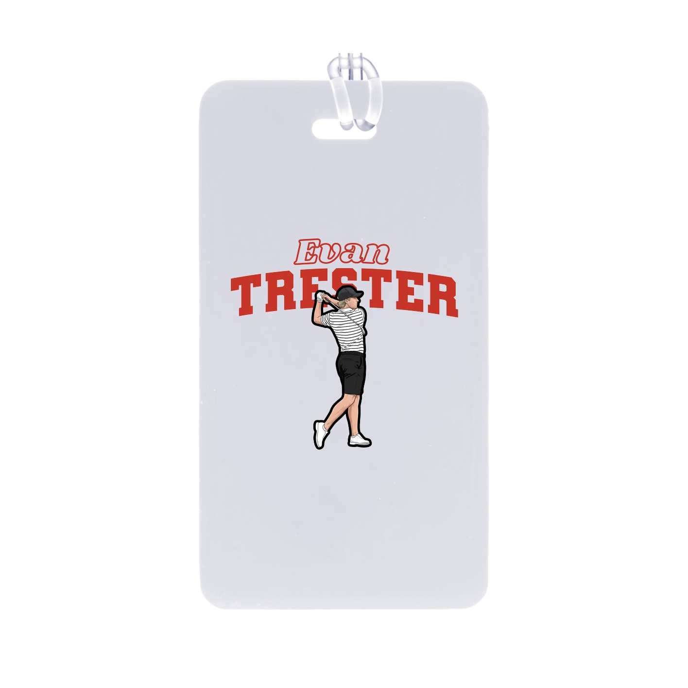 Bag Tag — Name Arch in Classic