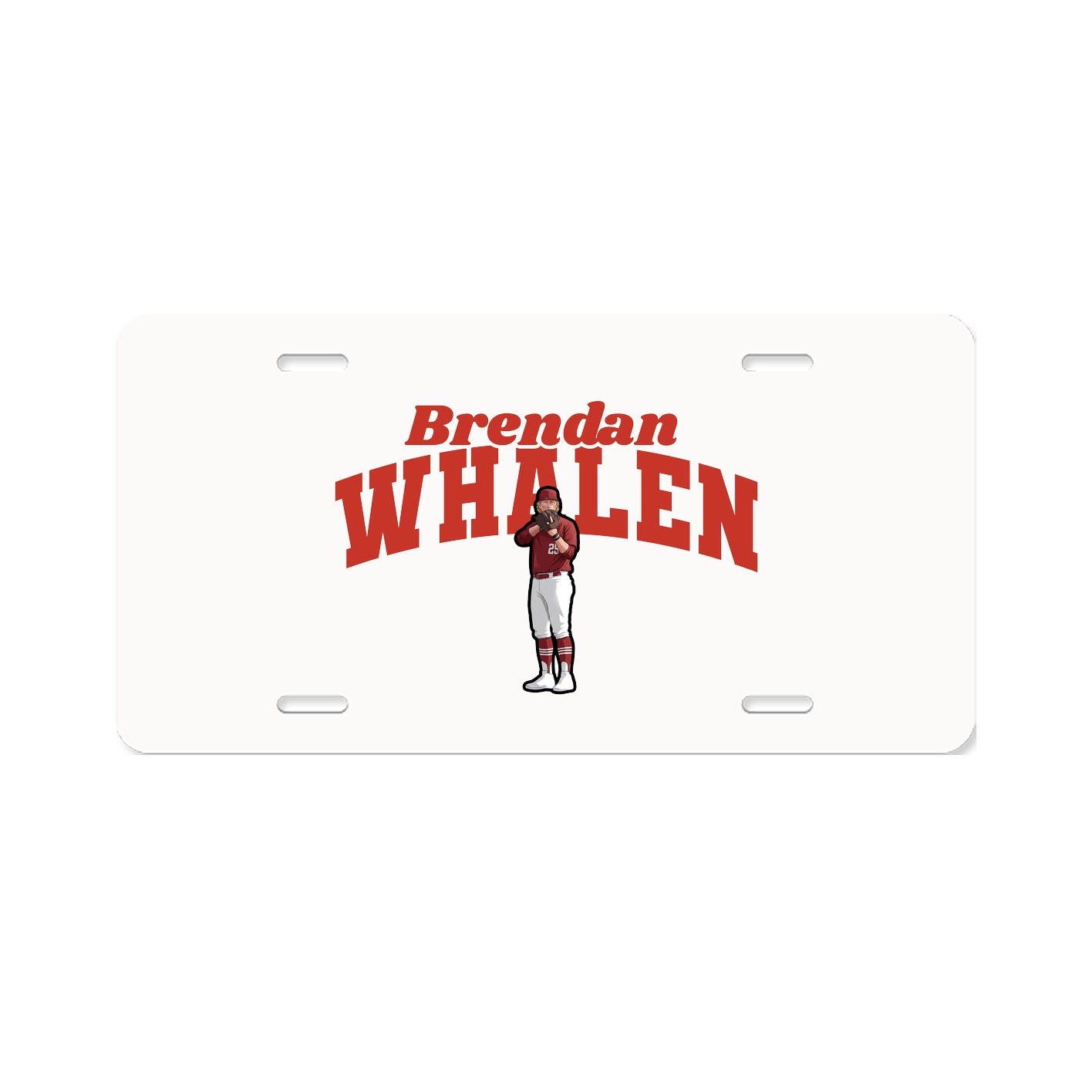 License Plate — Signature Arch in Classic