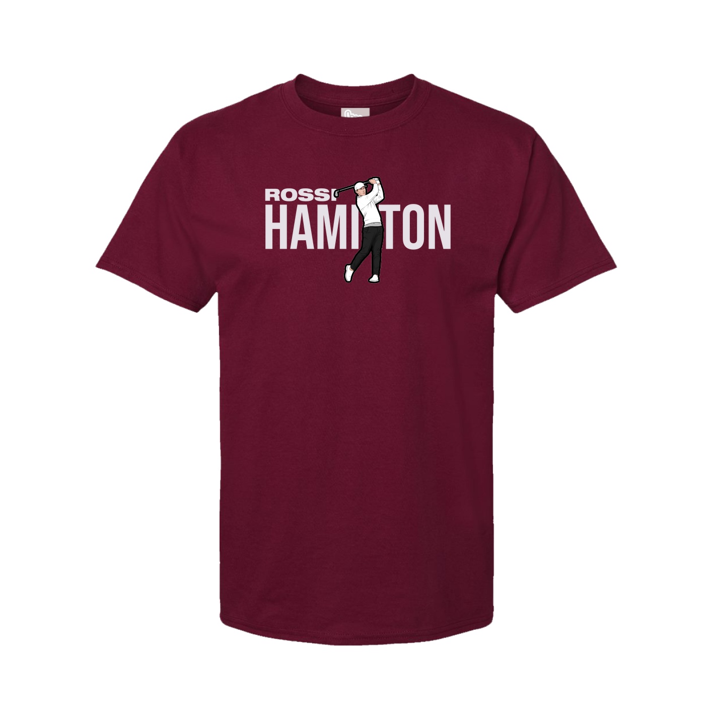 Youth Tee — Player Name in Cardinal