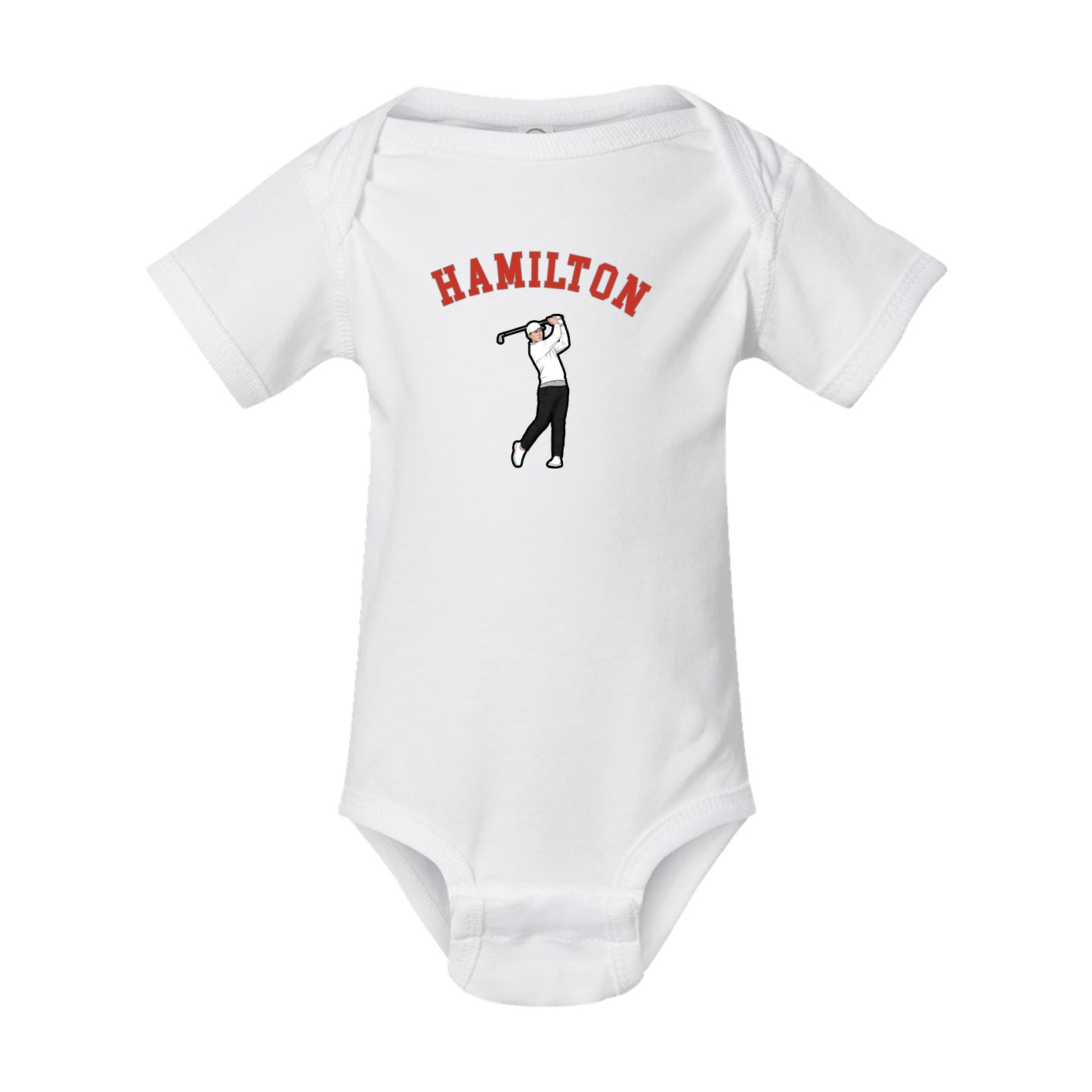 Baby Onesie — Shirsey Arch in White