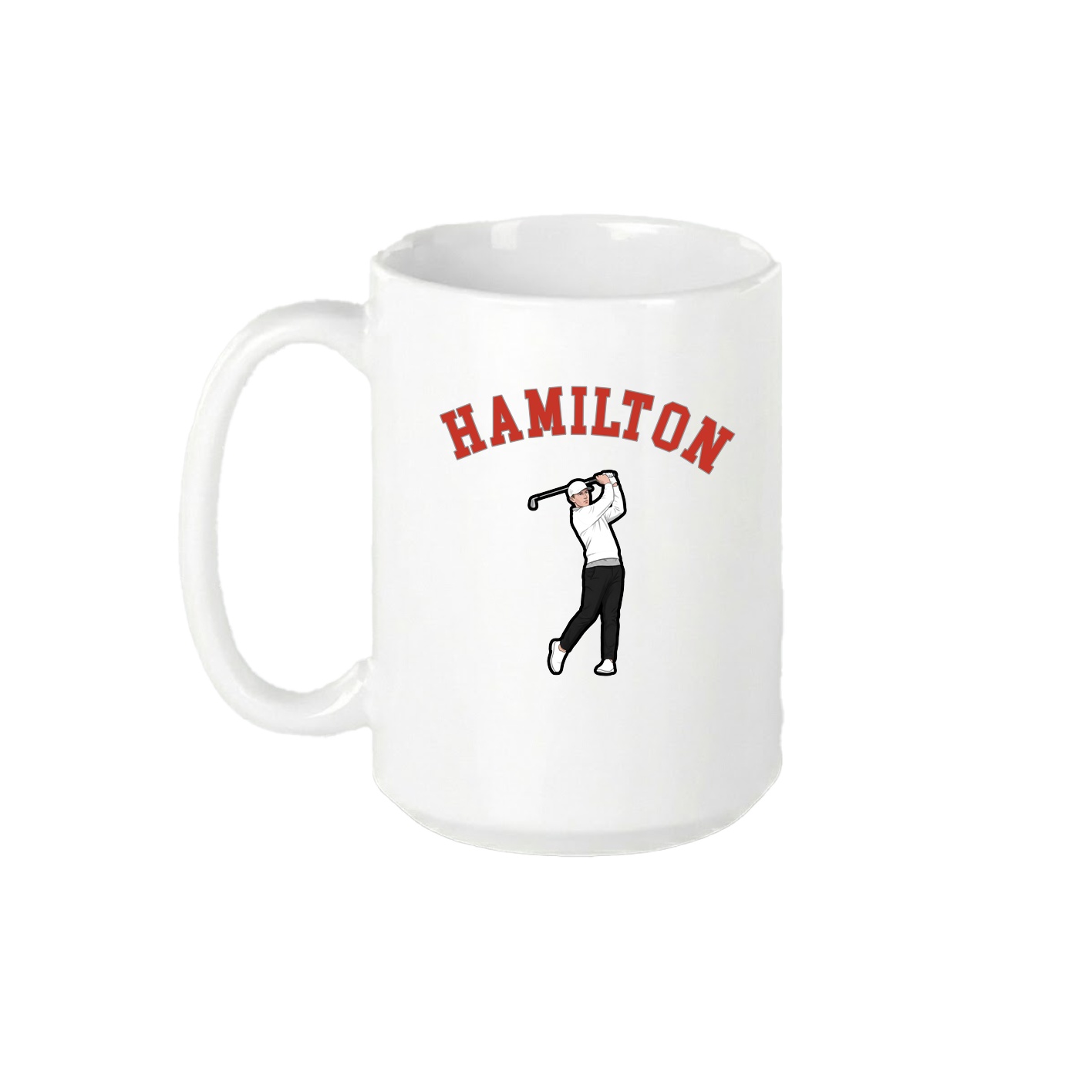 15oz Coffee Mug — Shirsey Arch in White
