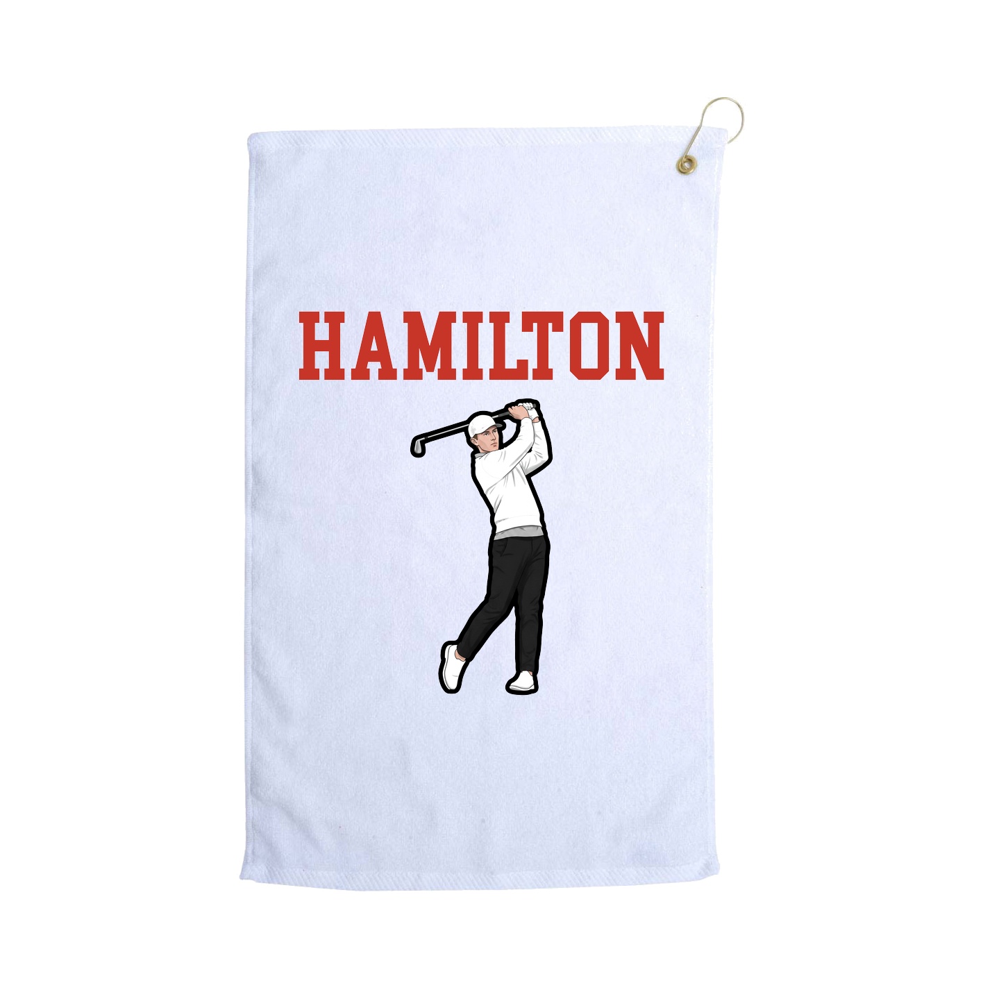 Golf Towel — Shirsey in White