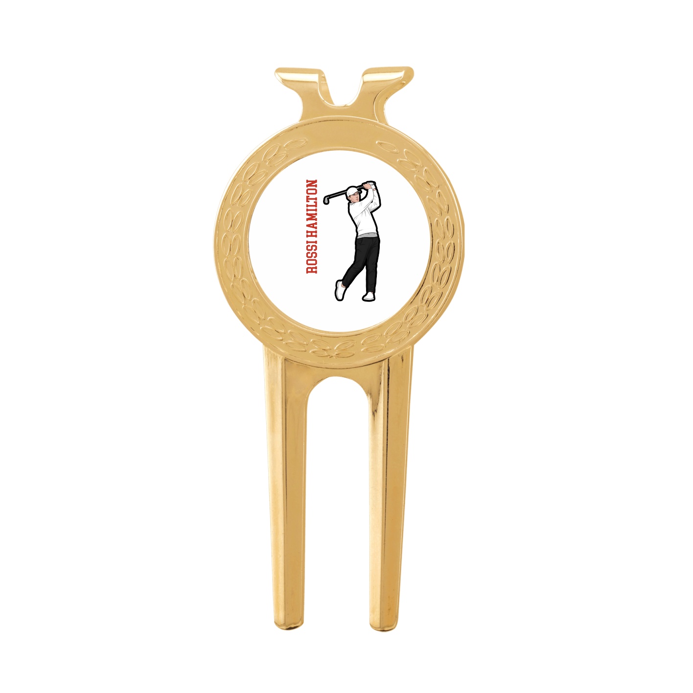 Divot Tool with Ball Marker — Name Vertical in Classic