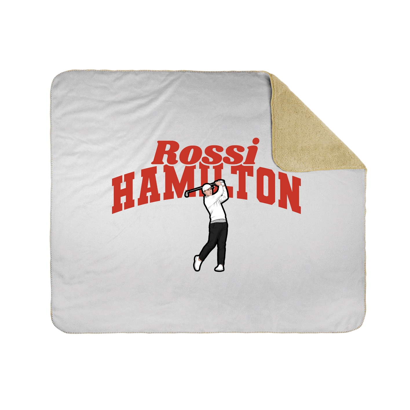 Throw Blanket — Signature Arch in White