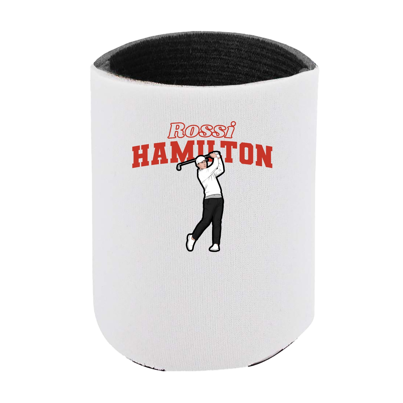 Can Holder — Name Arch in White
