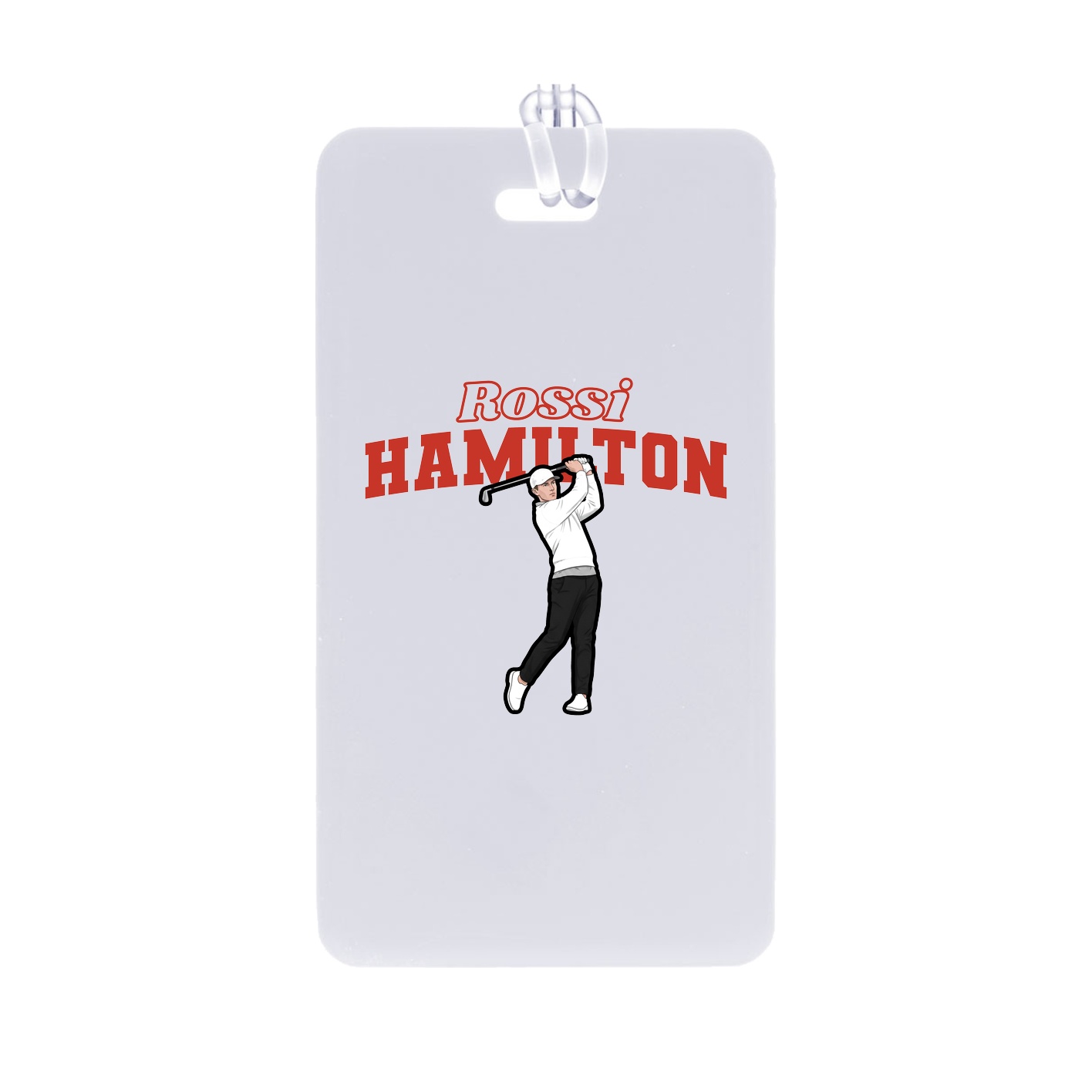 Bag Tag — Name Arch in Classic