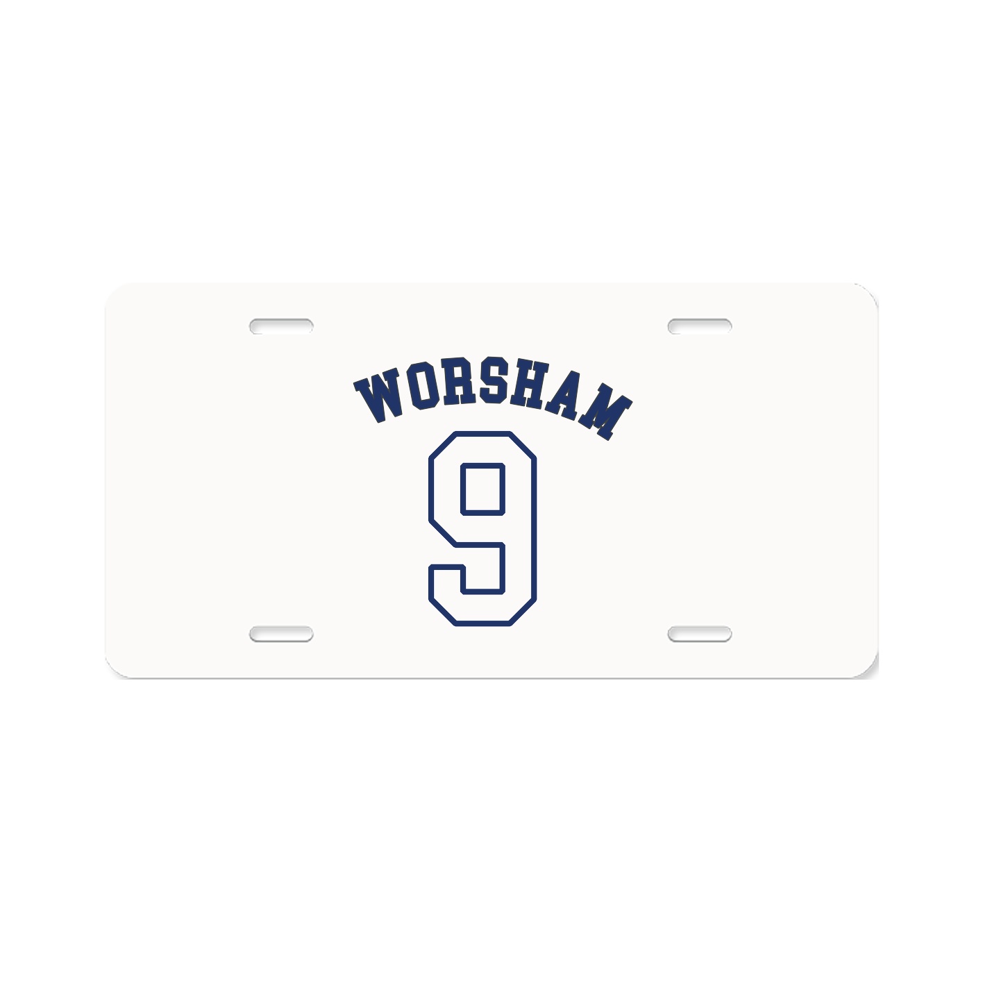 License Plate — Shirsey Arch in Classic