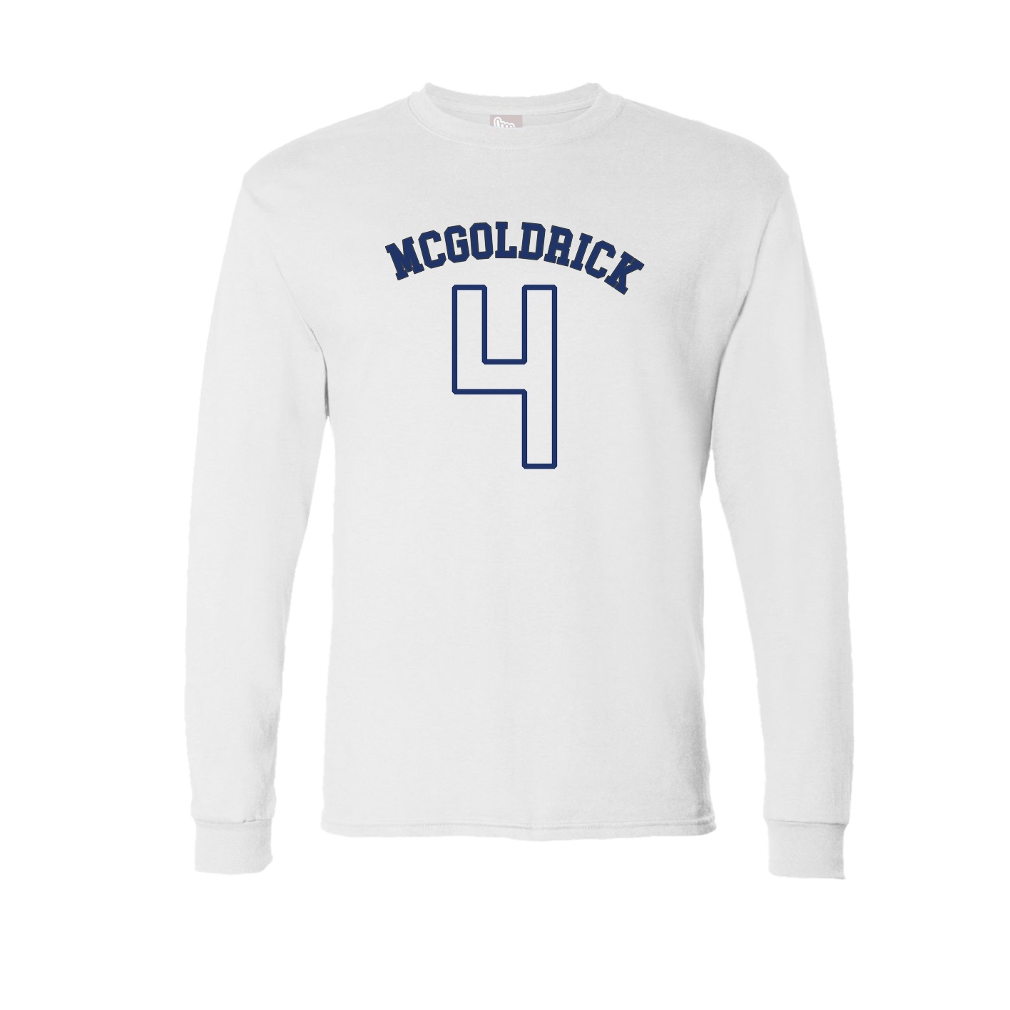 Long Sleeve Tee — Shirsey Arch in White