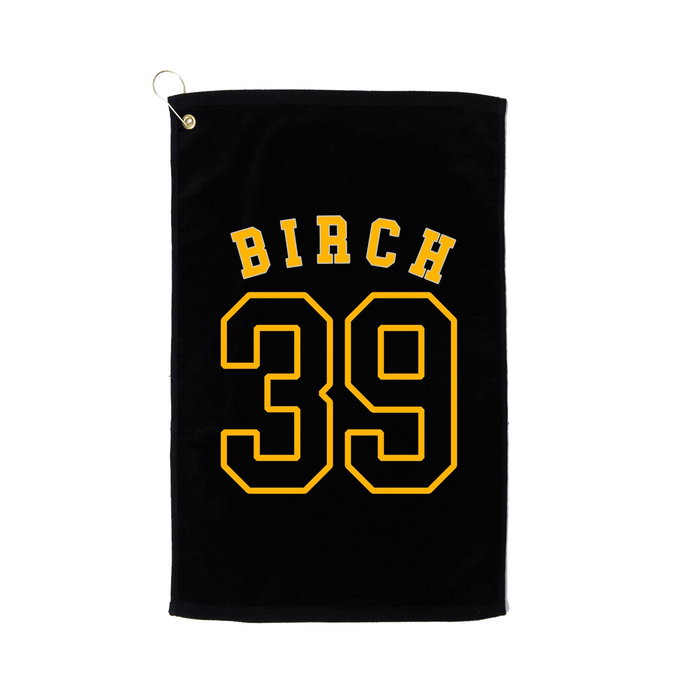 Golf Towel — Shirsey Arch in Black