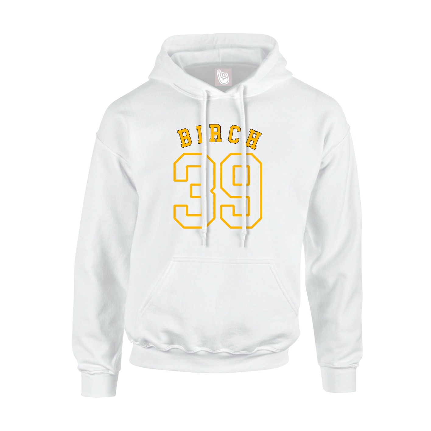 Hoodie — Shirsey Arch in White