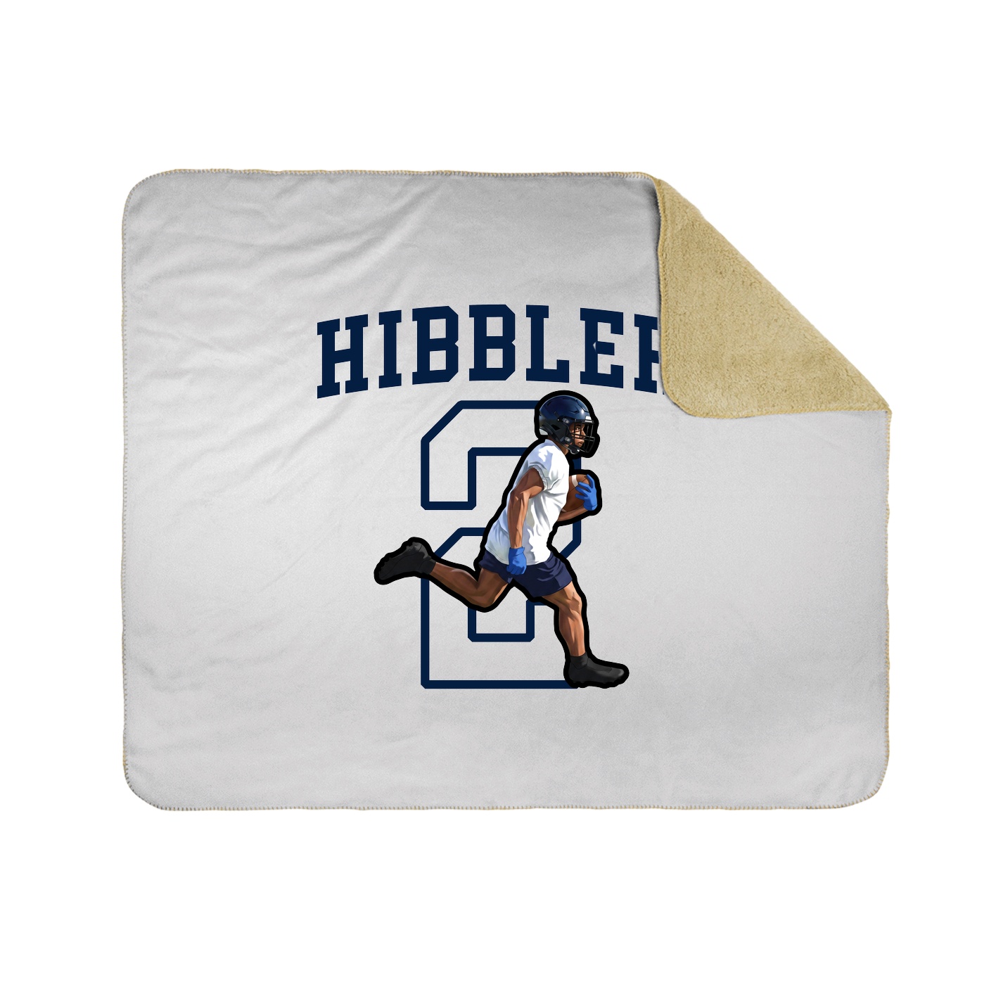 50x60 Sherpa Lined Throw Blanket