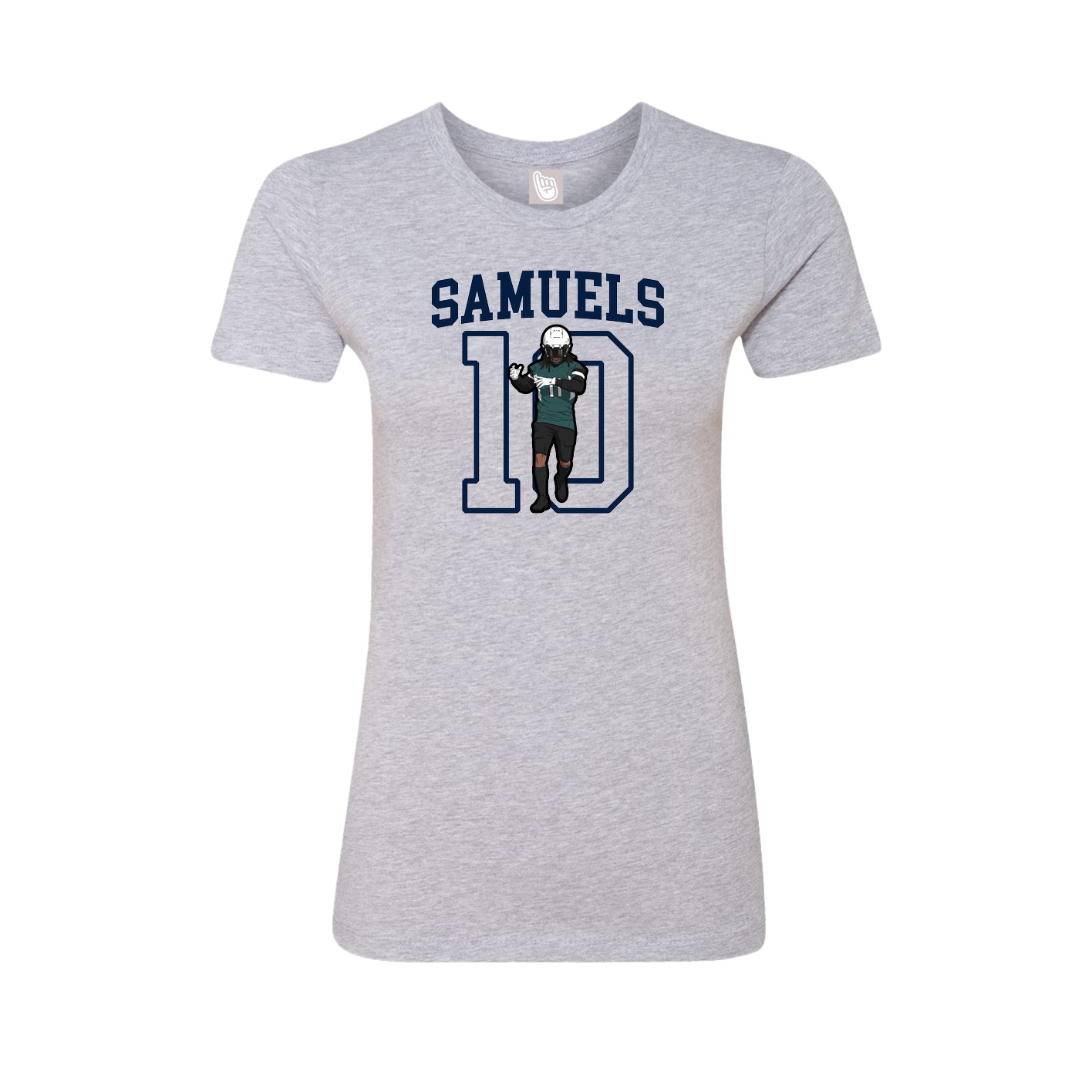 Fitted Women's Tee — Shirsey in Grey