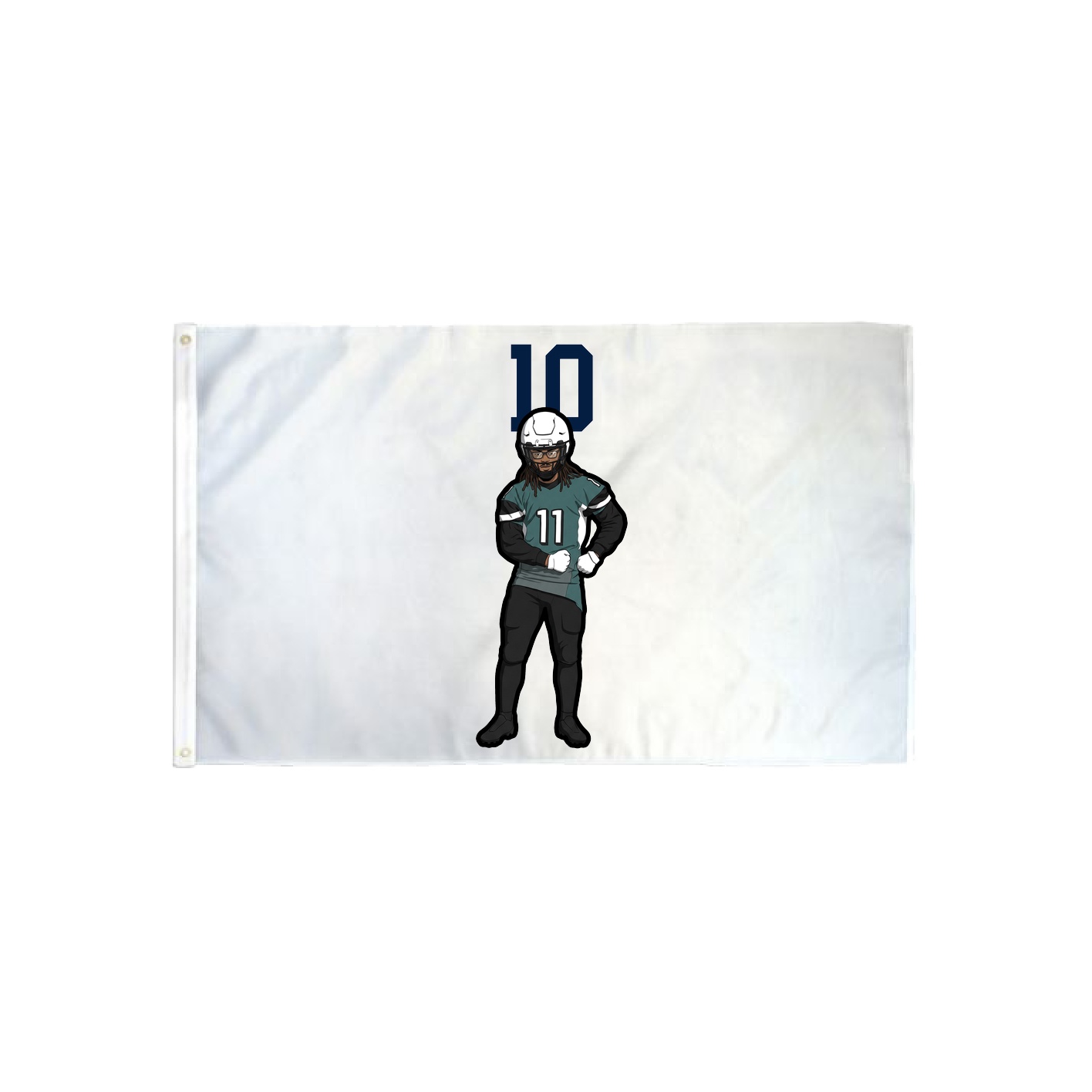 3x5 Flag — Number Top in Classic