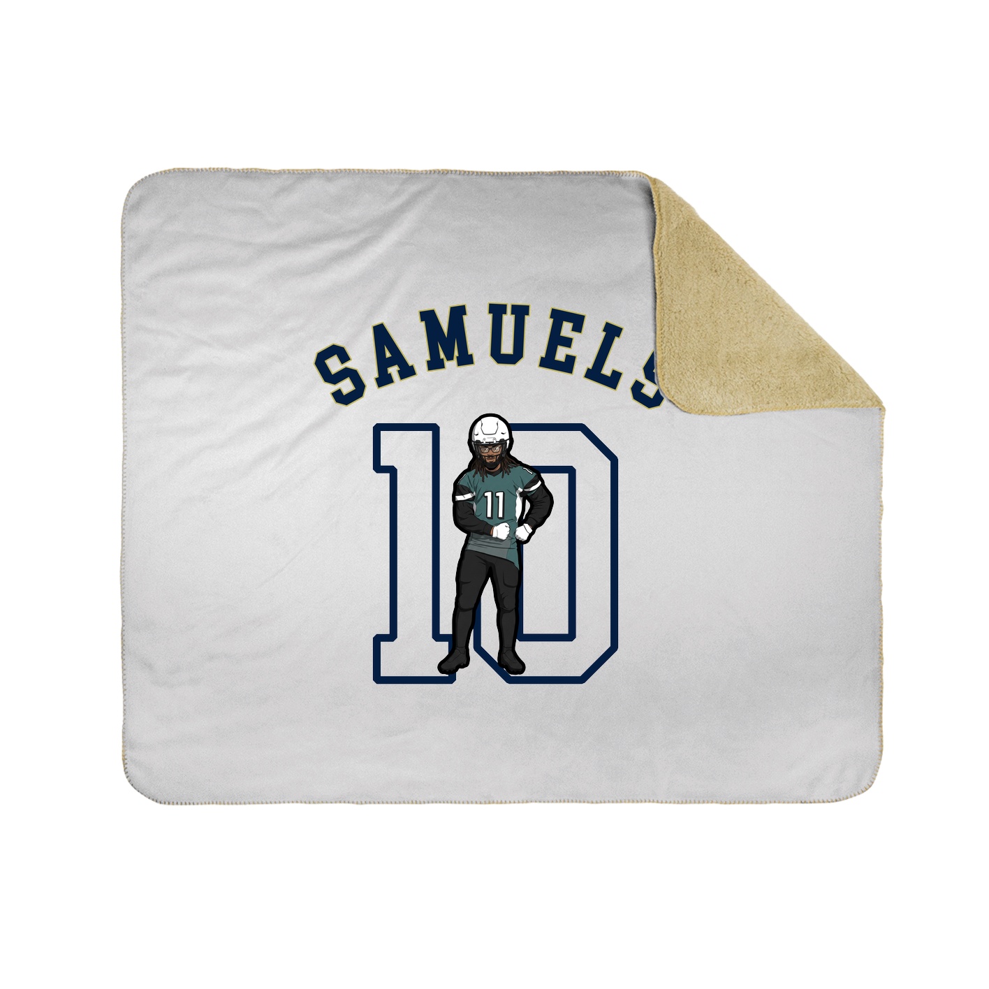 Throw Blanket — Shirsey Arch in White