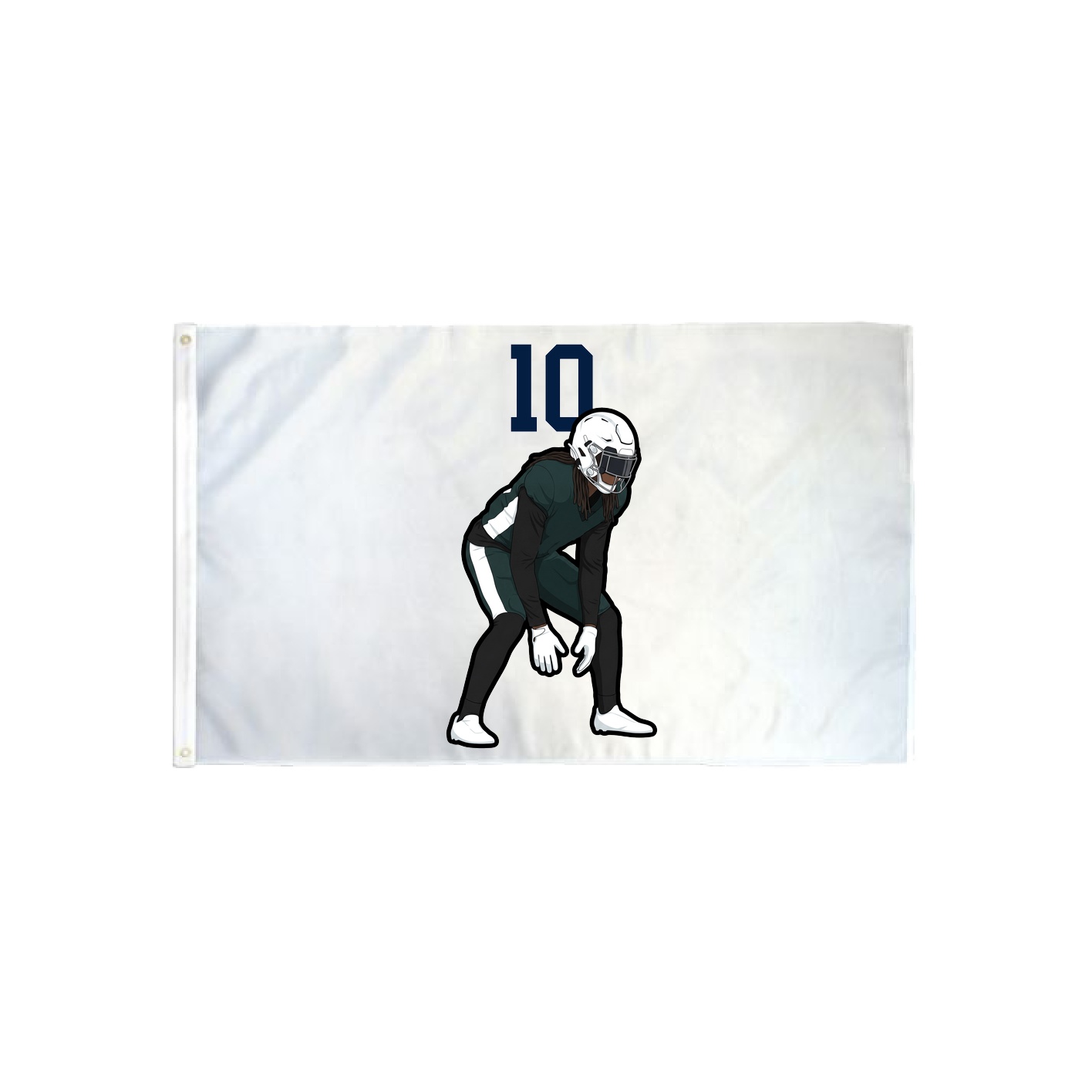 3x5 Flag — Number Top in Classic
