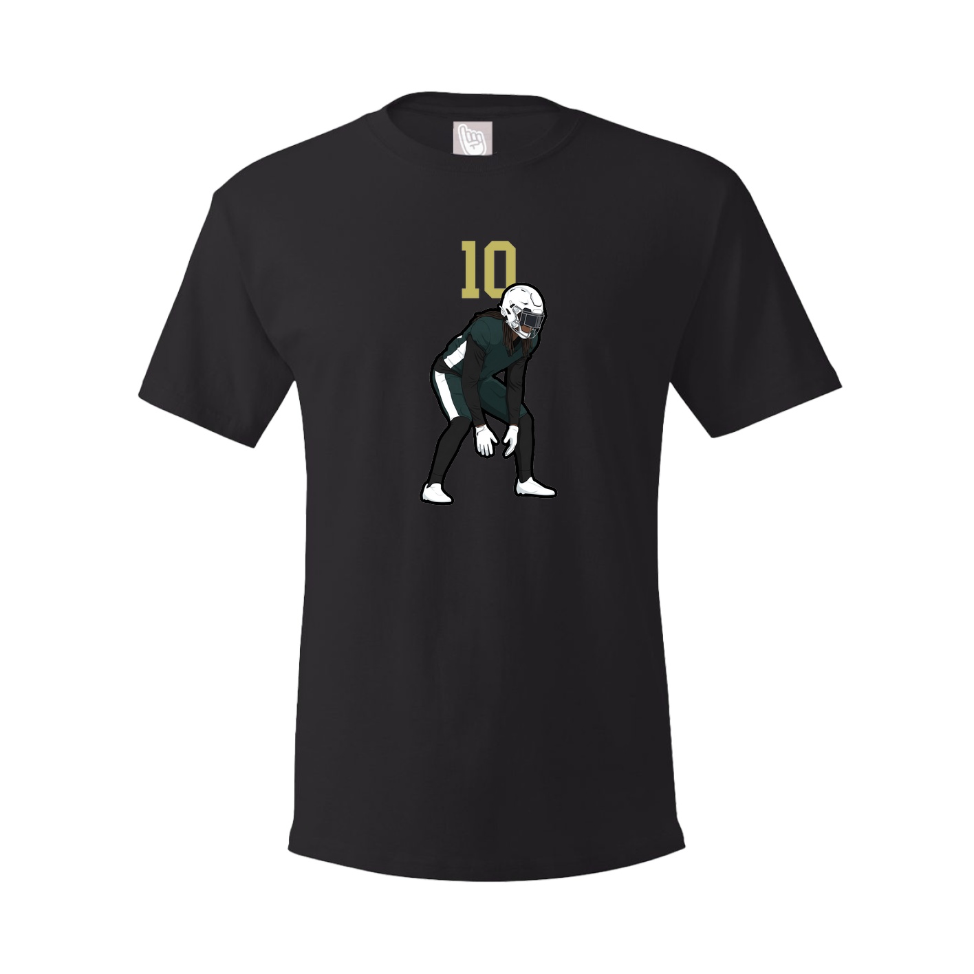 Tee — Number Top in Black