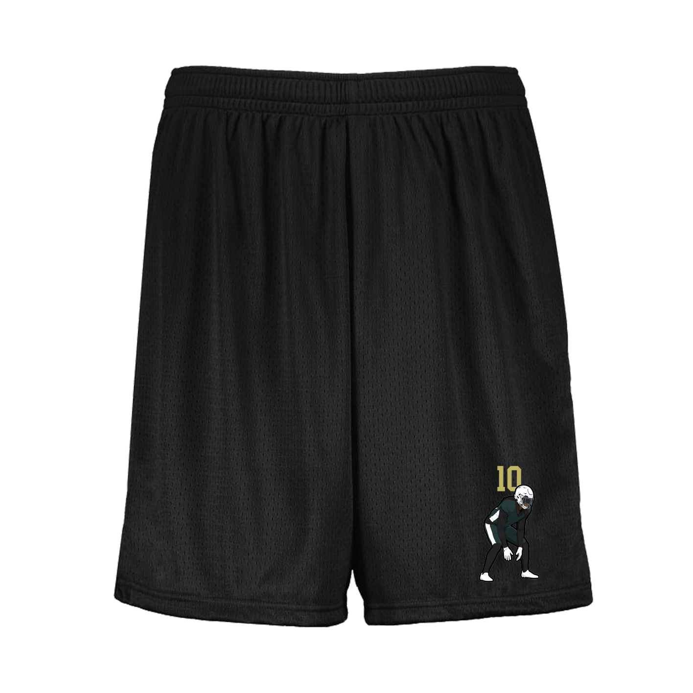 Shorts — Number Top in Black