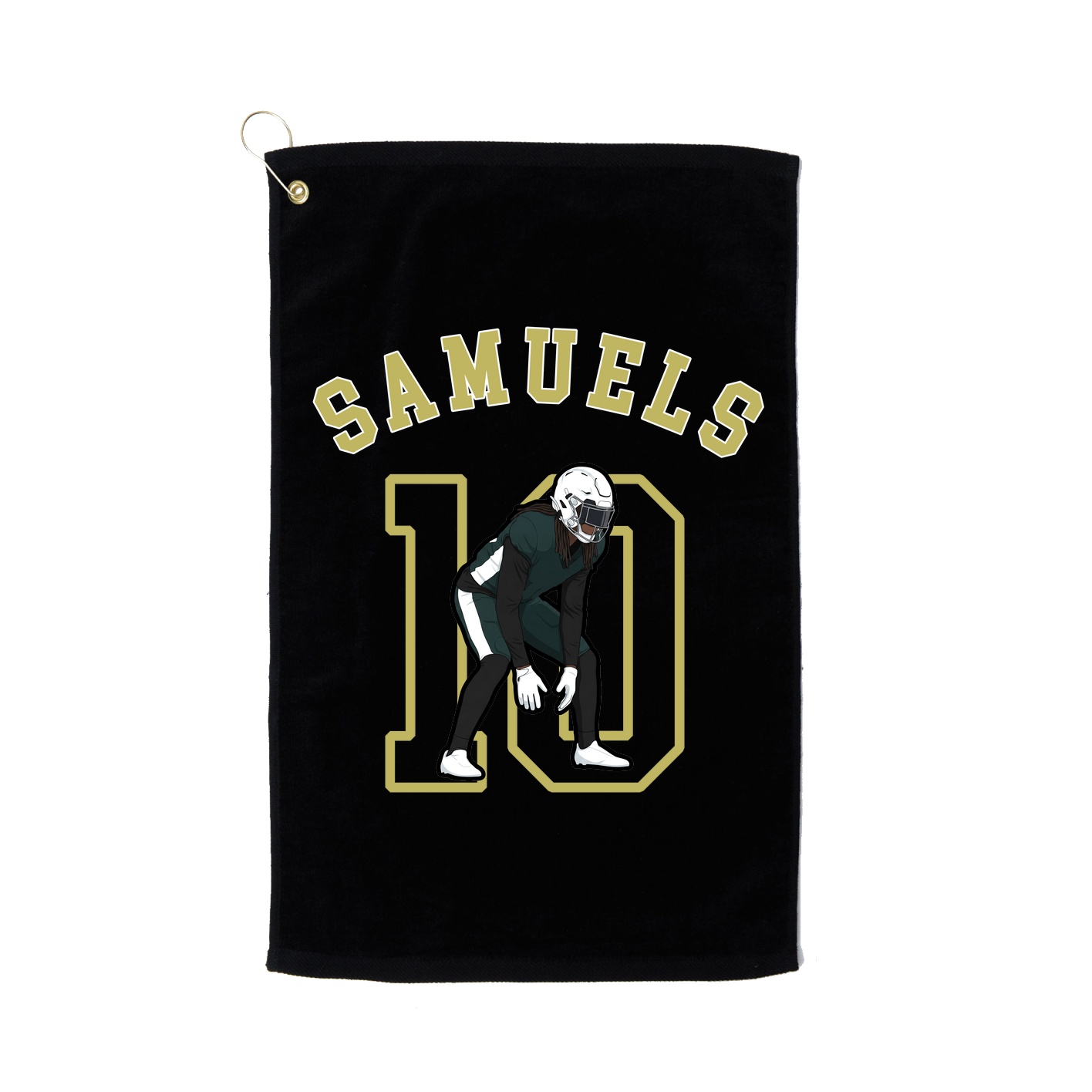 Golf Towel — Shirsey Arch in Black
