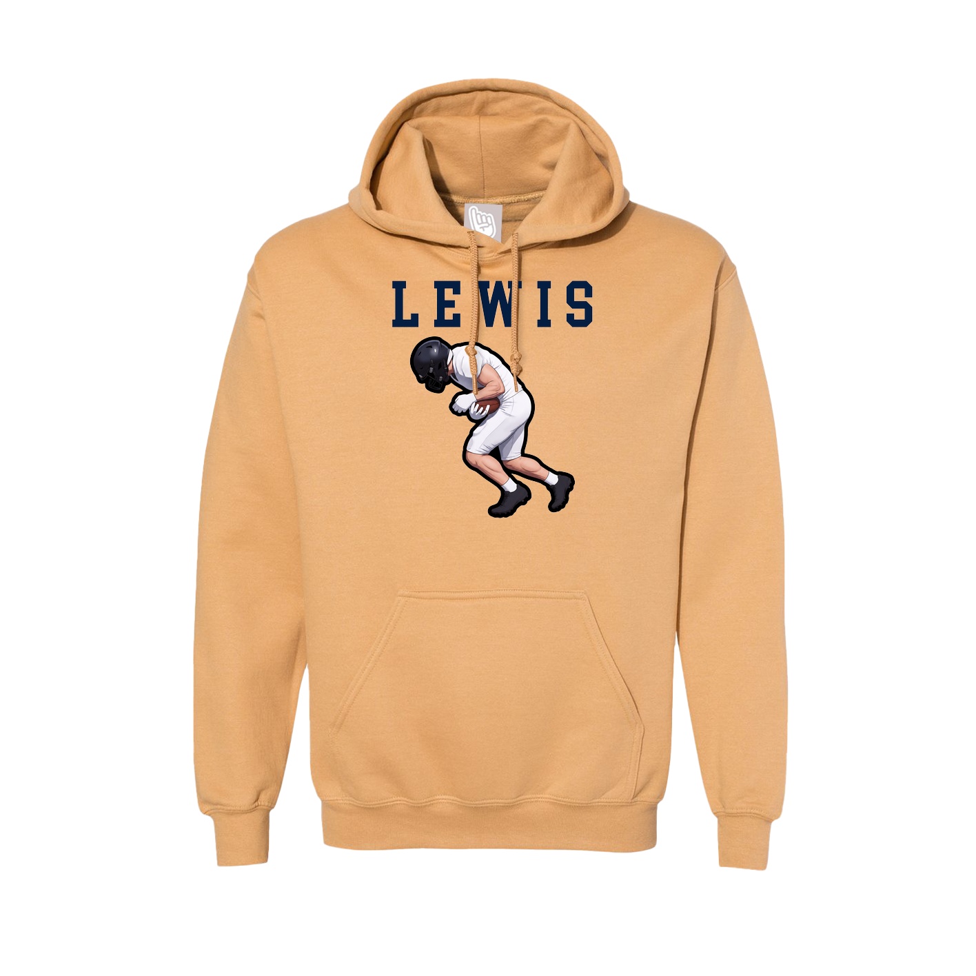 Hoodie — Shirsey in Vegas Gold