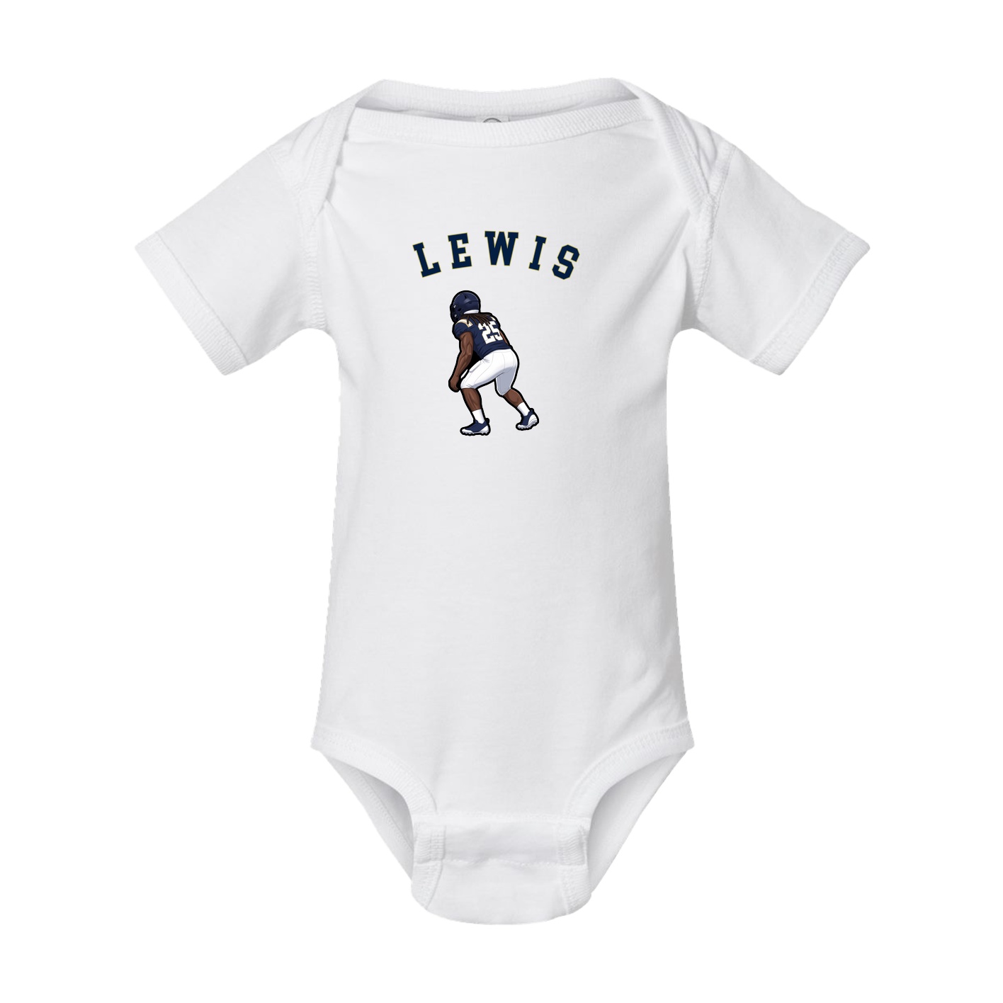 Baby Onesie — Shirsey Arch in White