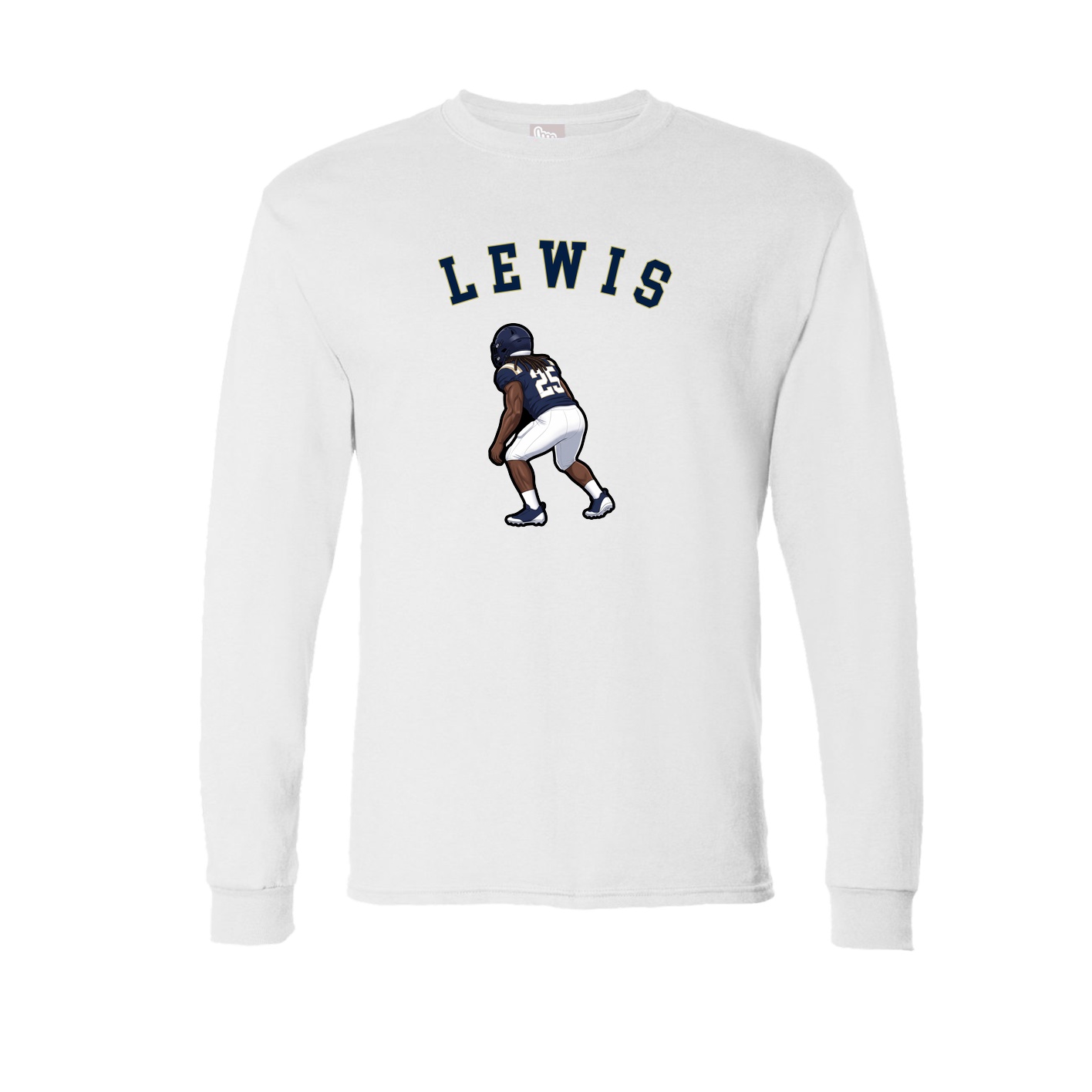 Long Sleeve Tee — Shirsey Arch in White