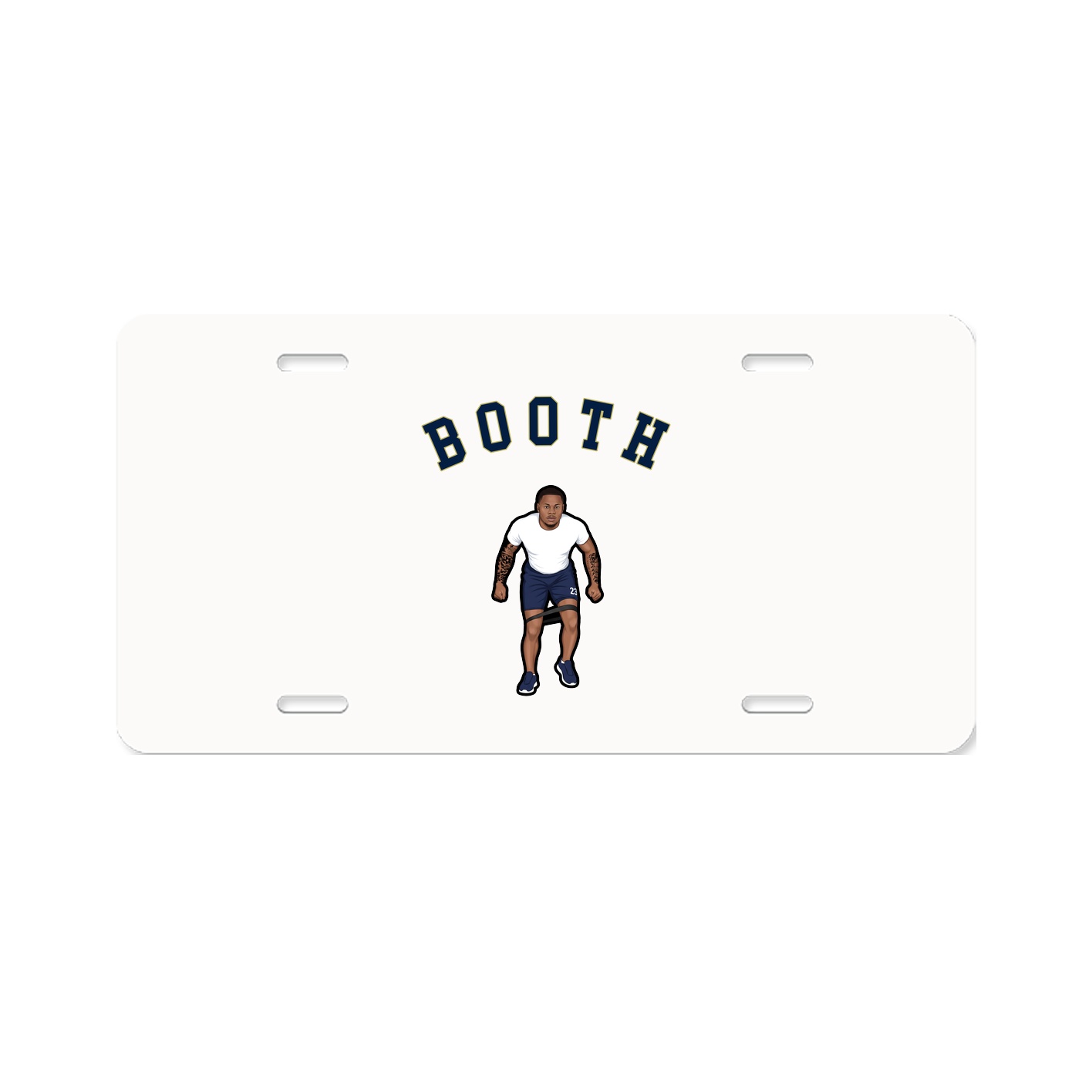 License Plate — Shirsey Arch in Classic