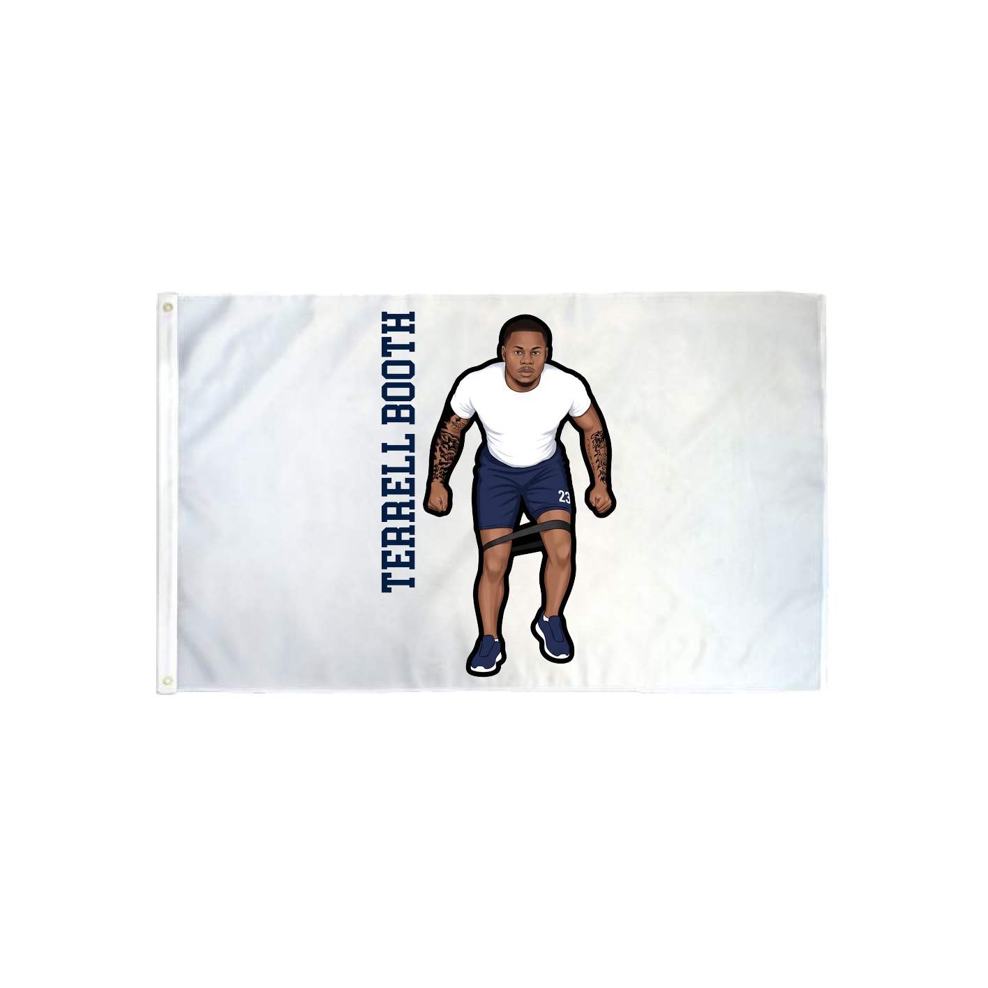 3x5 Flag — Name Vertical in Classic