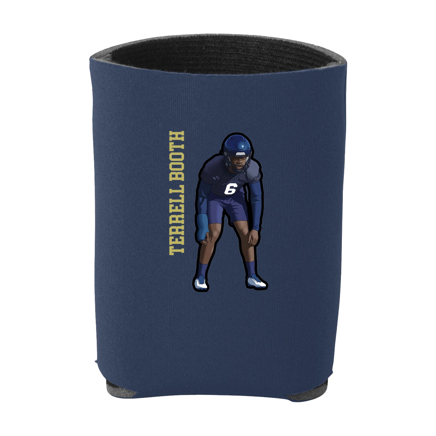 Can Holder — Name Vertical in Navy