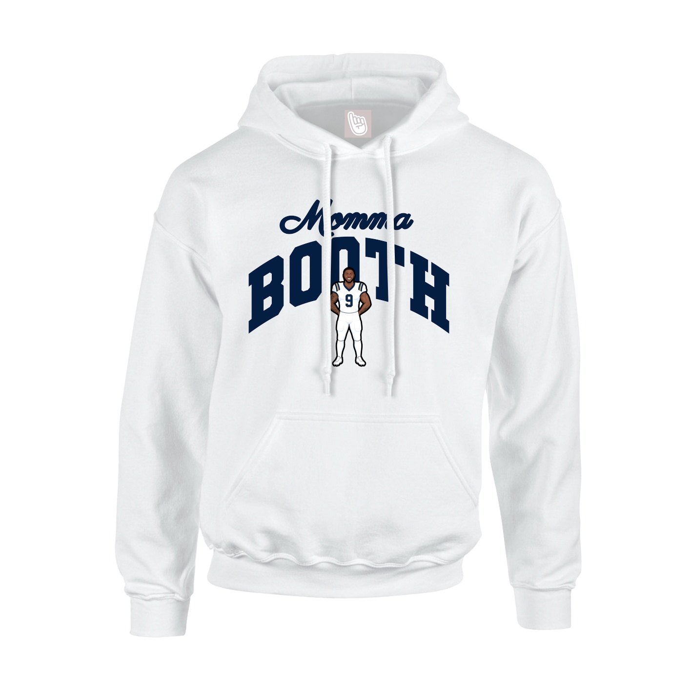 Youth Hoodie — Mothers Day Arch in White