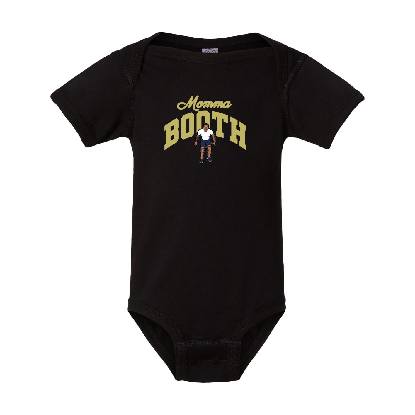 Baby Onesie — Mothers Day Arch in Black