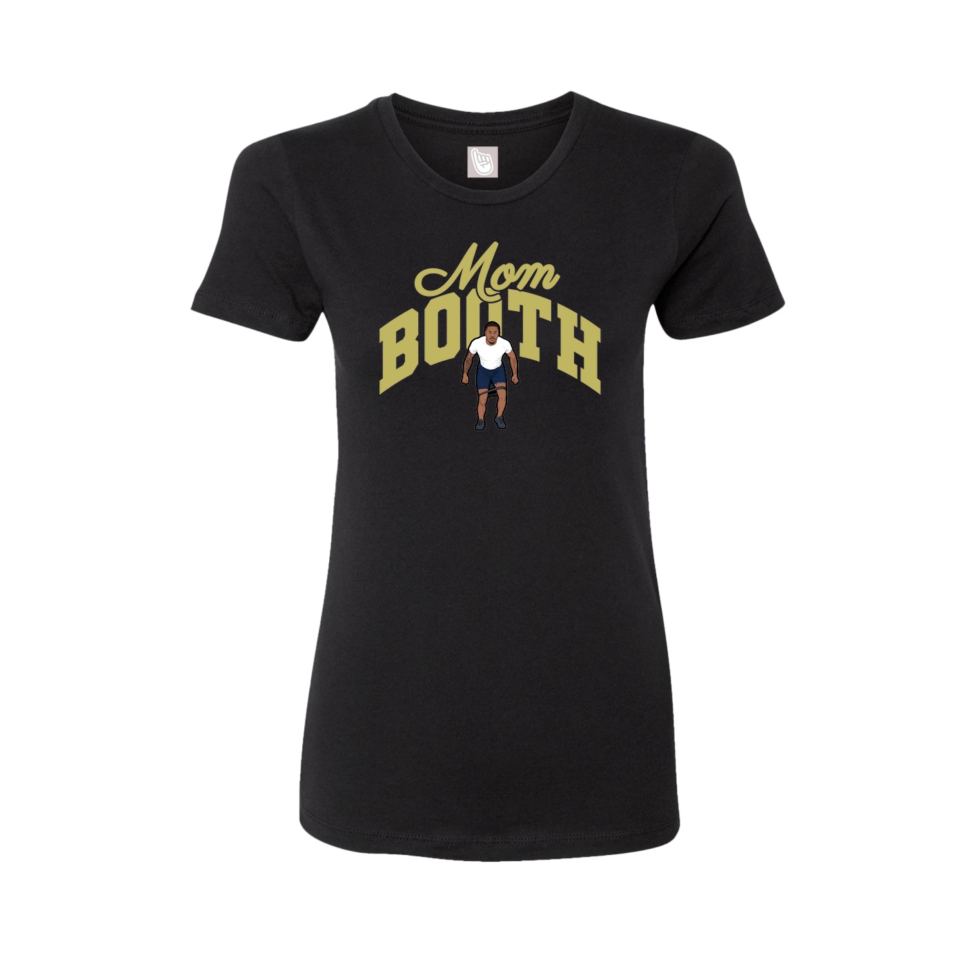 Womens Tee — Mothers Day Arch in Black