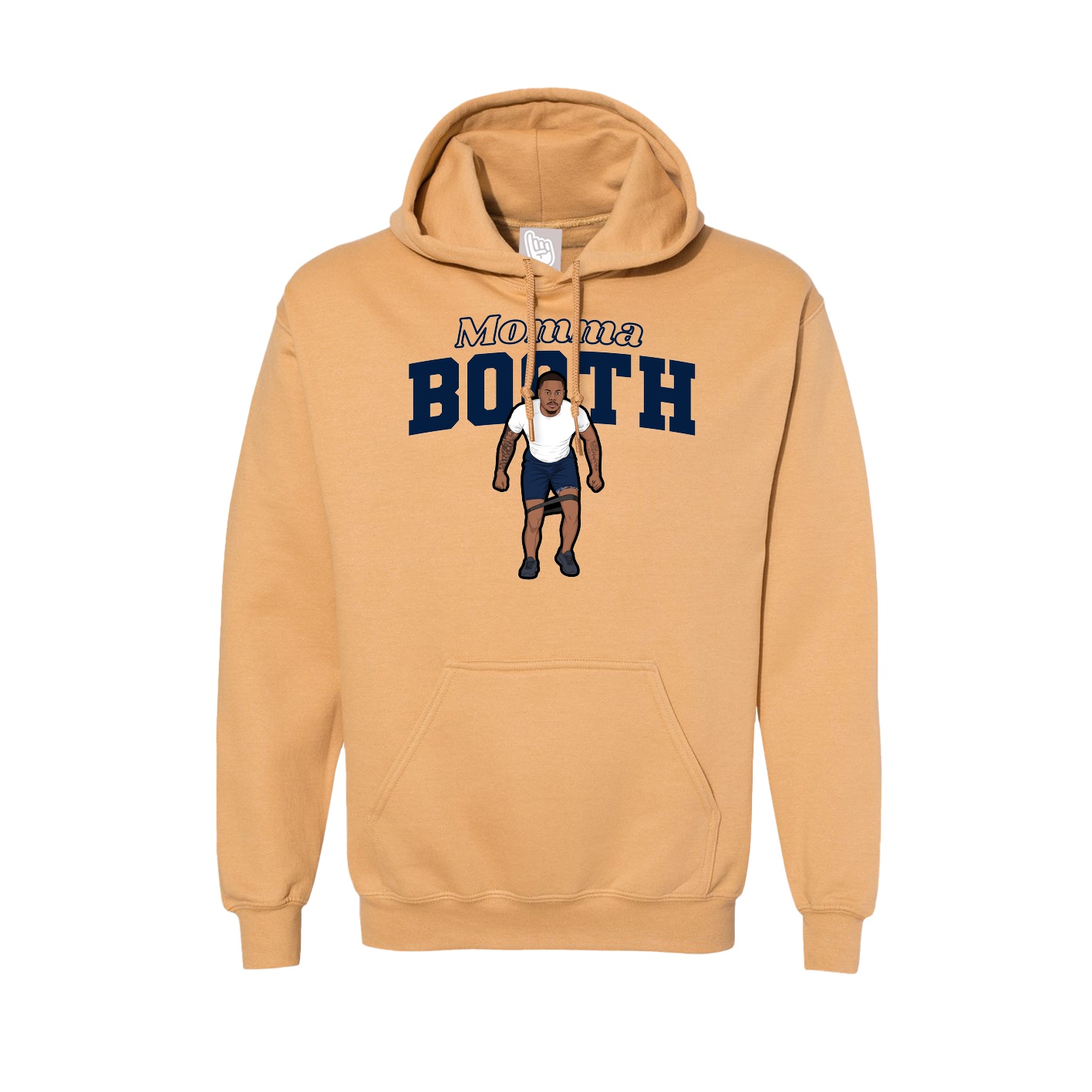 Hoodie — Mothers Day Block in Vegas Gold