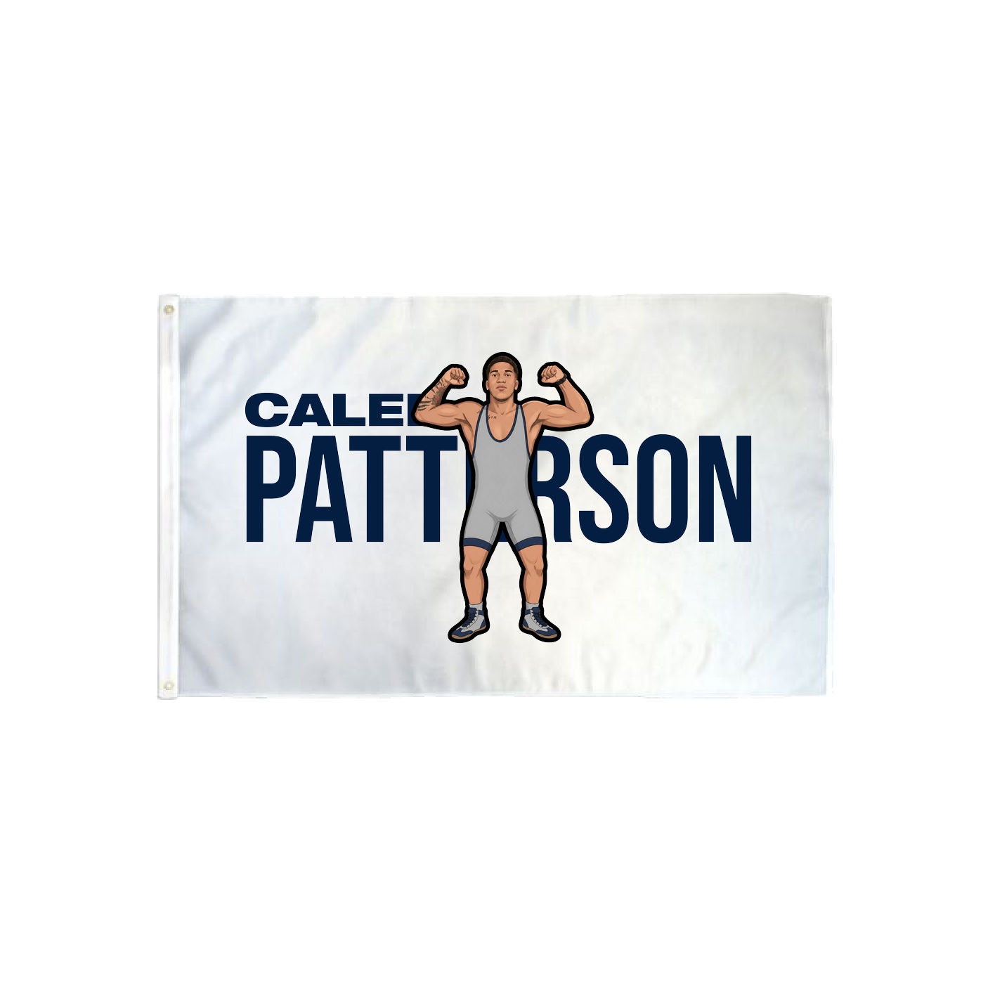 3x5 Flag — Player Name in Classic