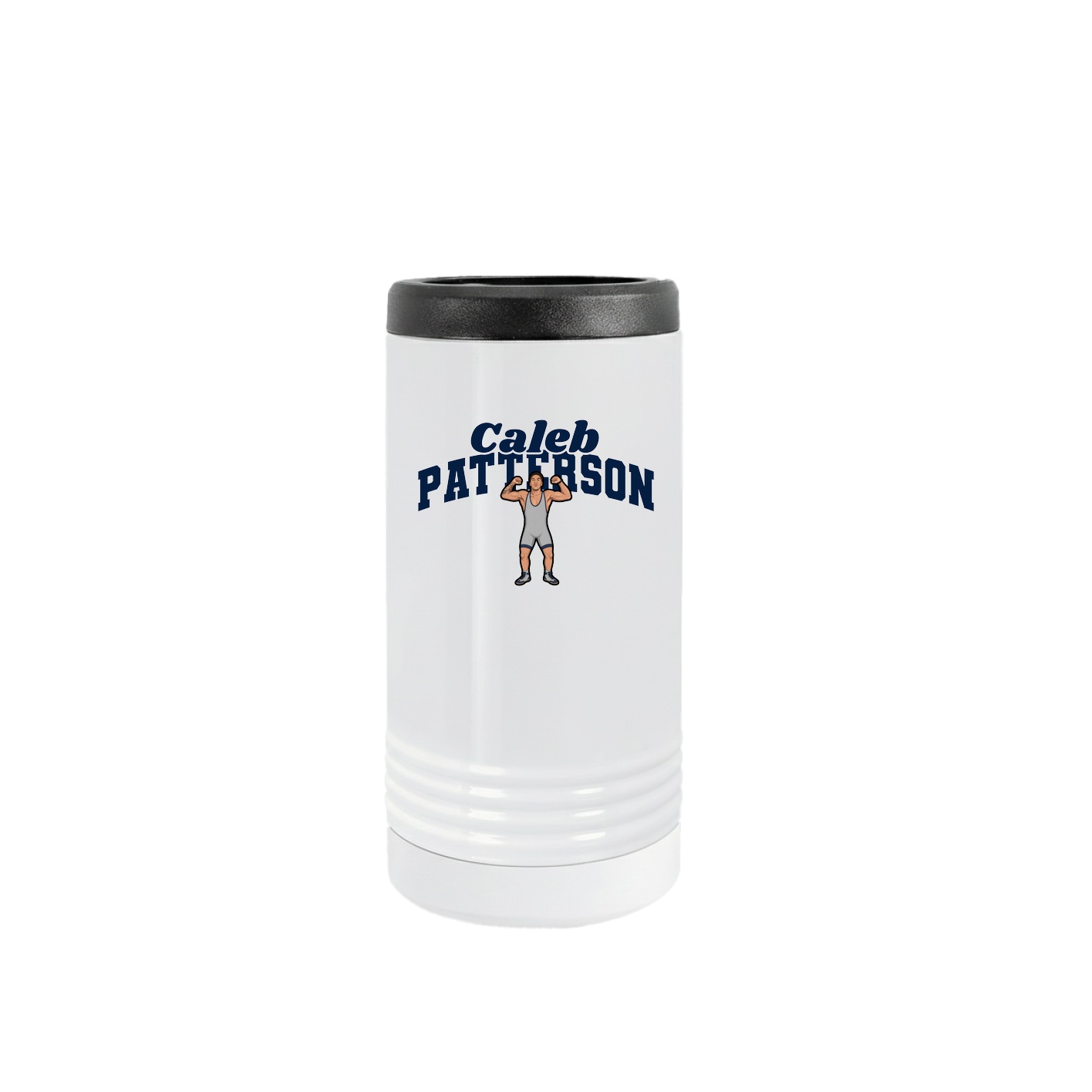 Slim Beverage Holder — Signature Arch in White