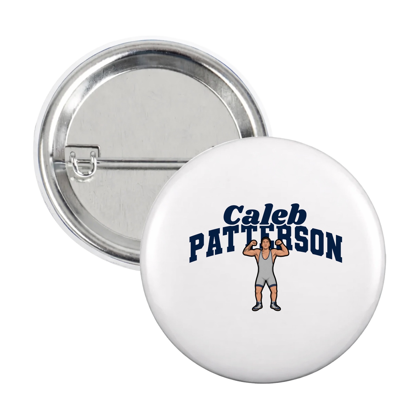 Game Day Button — Signature Arch in White