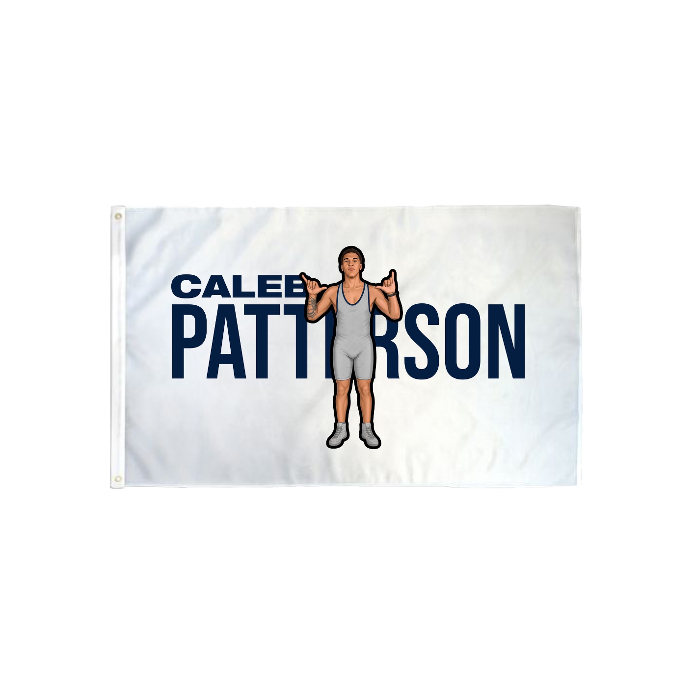 3x5 Flag — Player Name in Classic