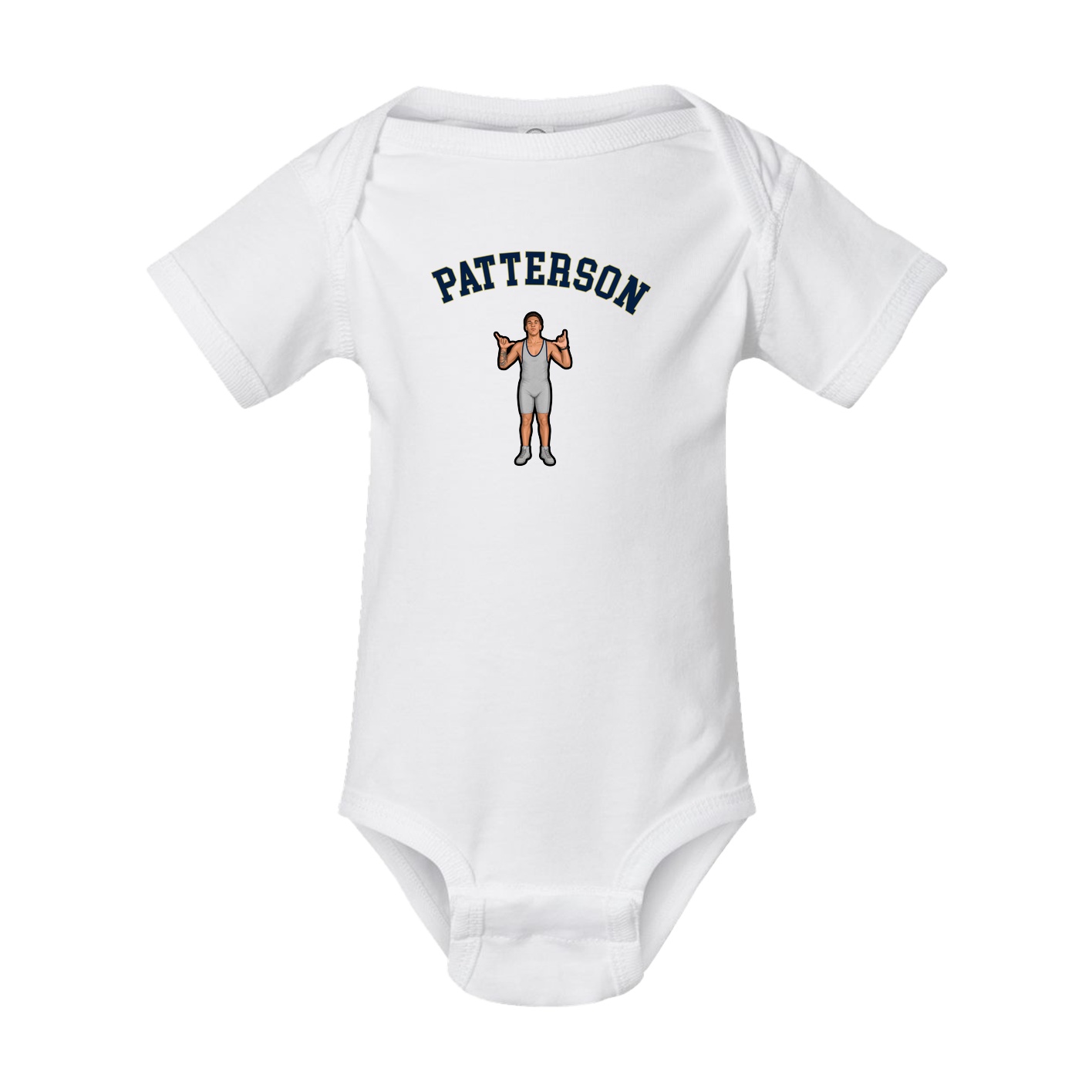 Baby Onesie — Shirsey Arch in White