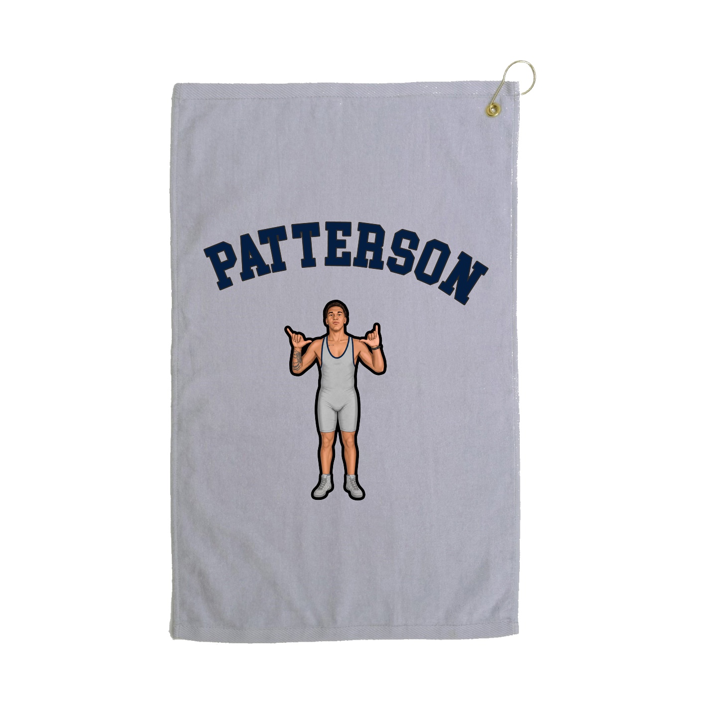Golf Towel — Shirsey Arch in Grey
