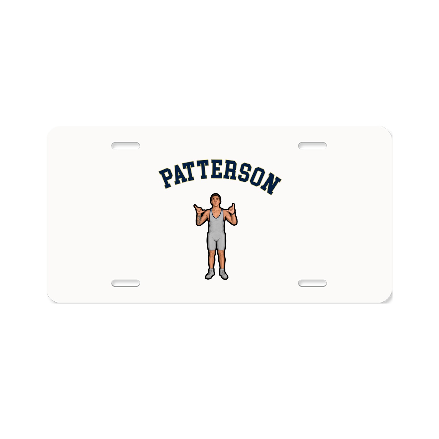 License Plate — Shirsey Arch in Classic