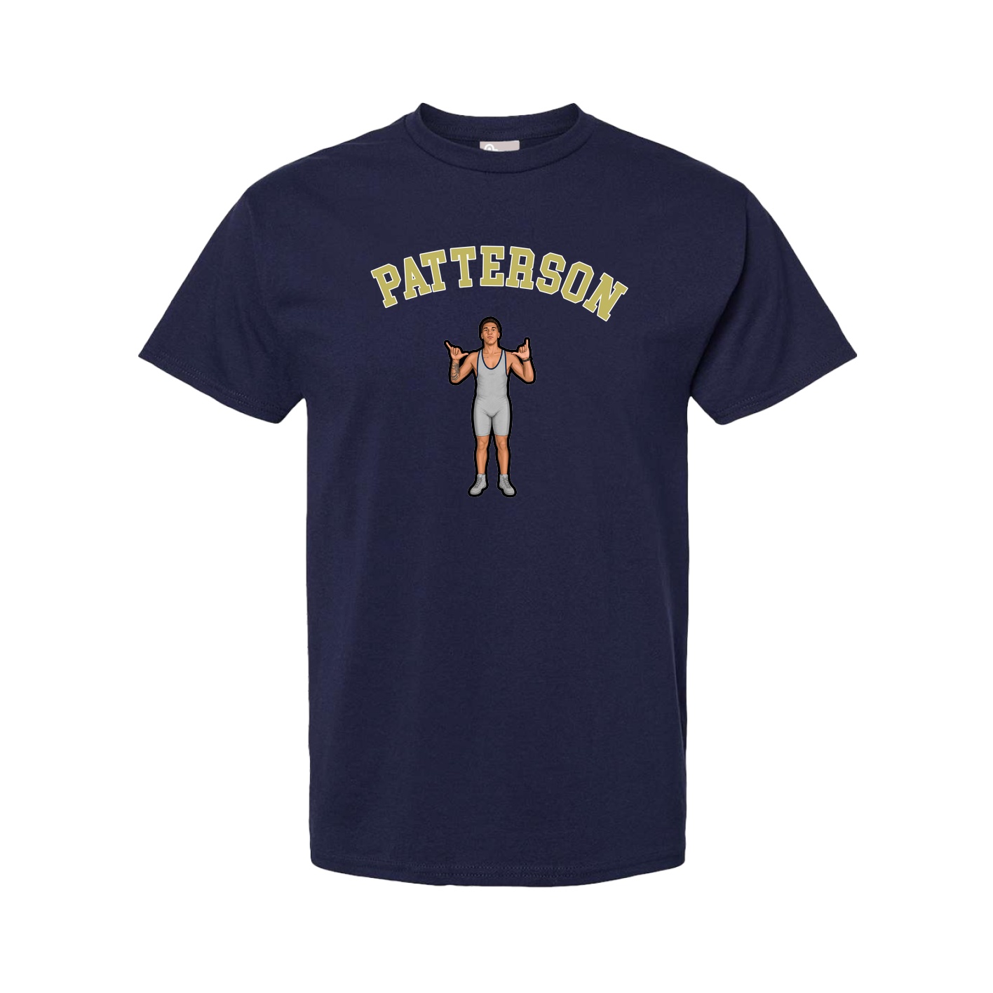 Youth Tee — Shirsey Arch in Navy