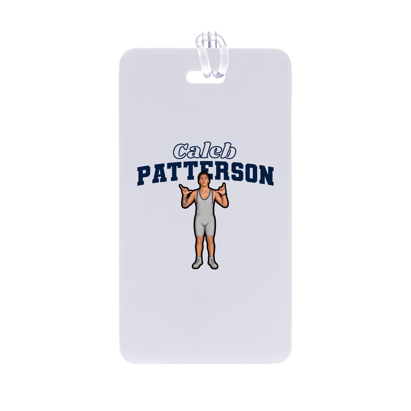 Bag Tag — Name Arch in Classic