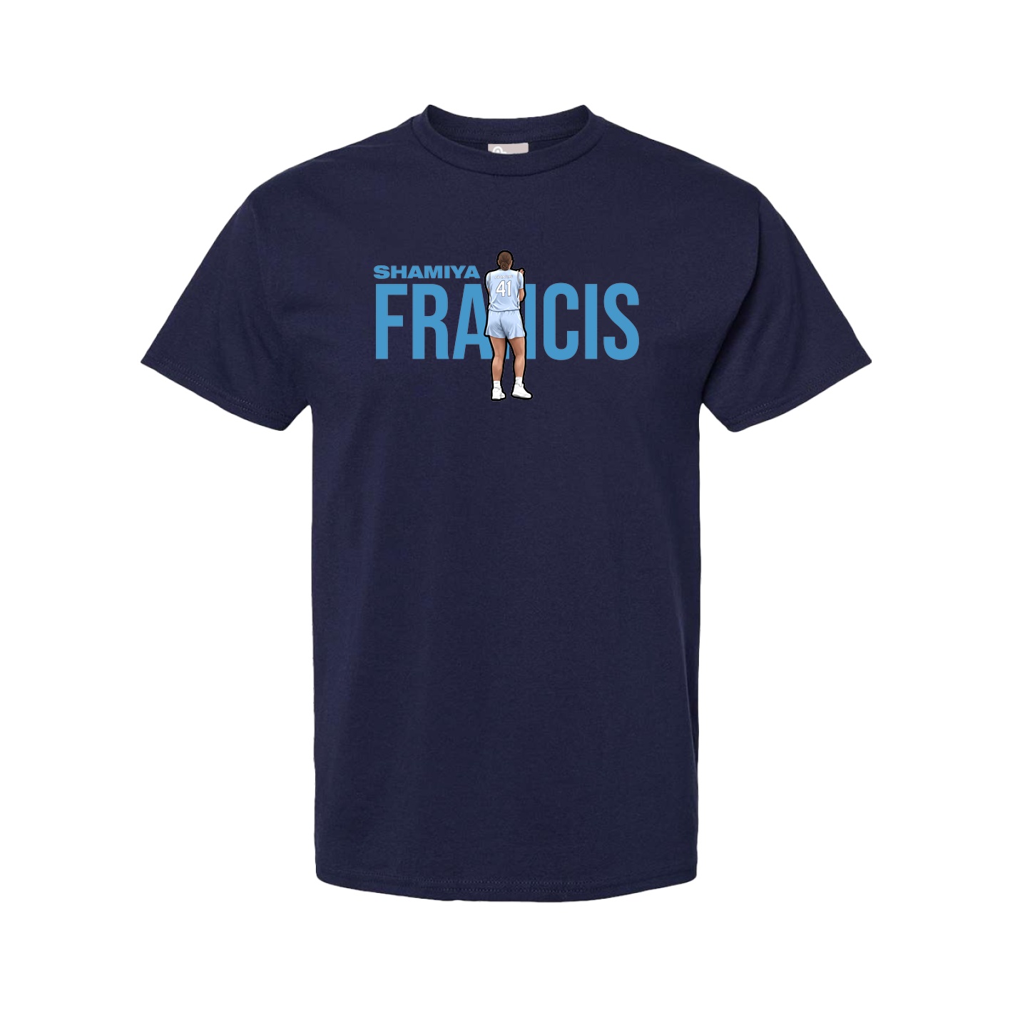Tee — Player Name in Navy