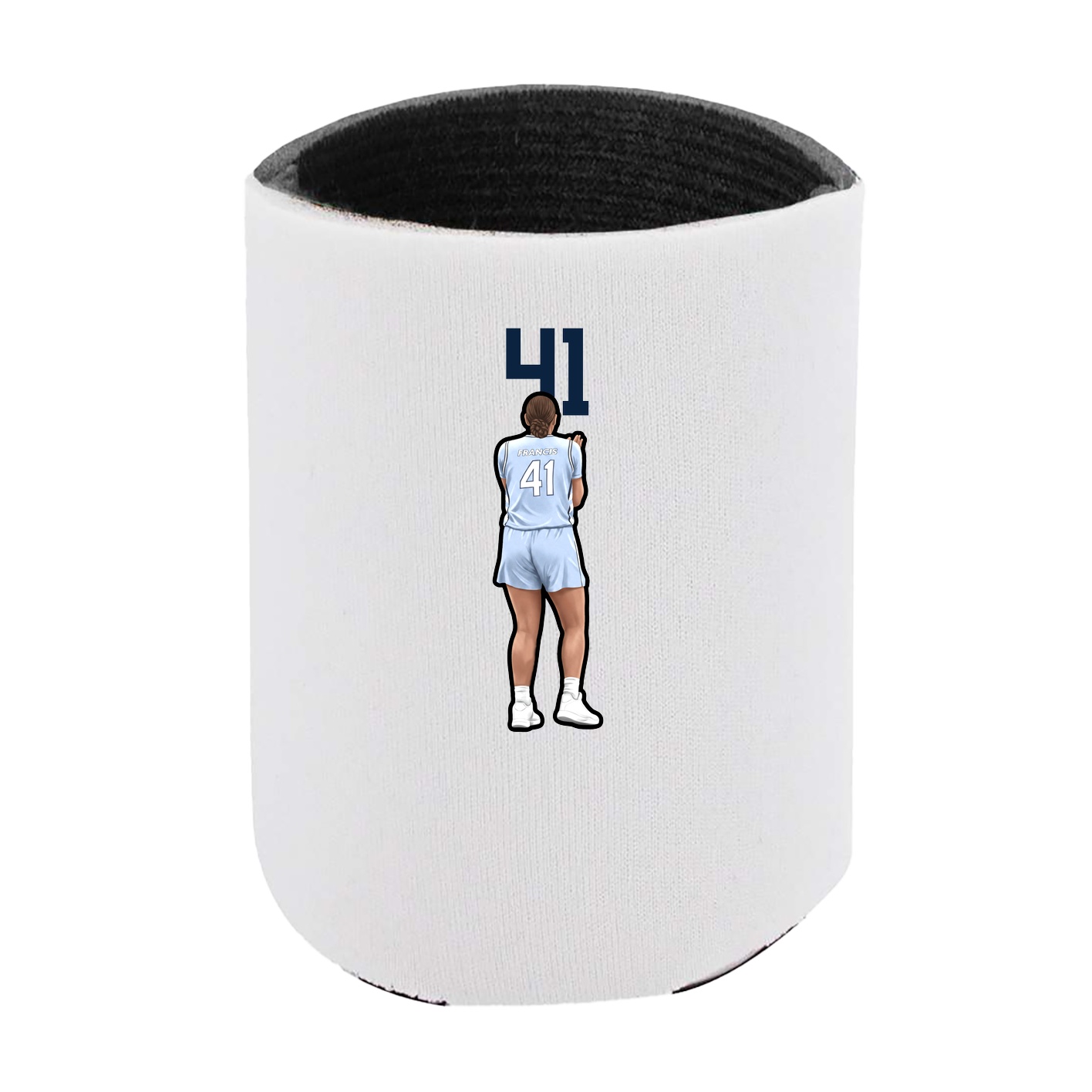 Can Holder — Number Top in White