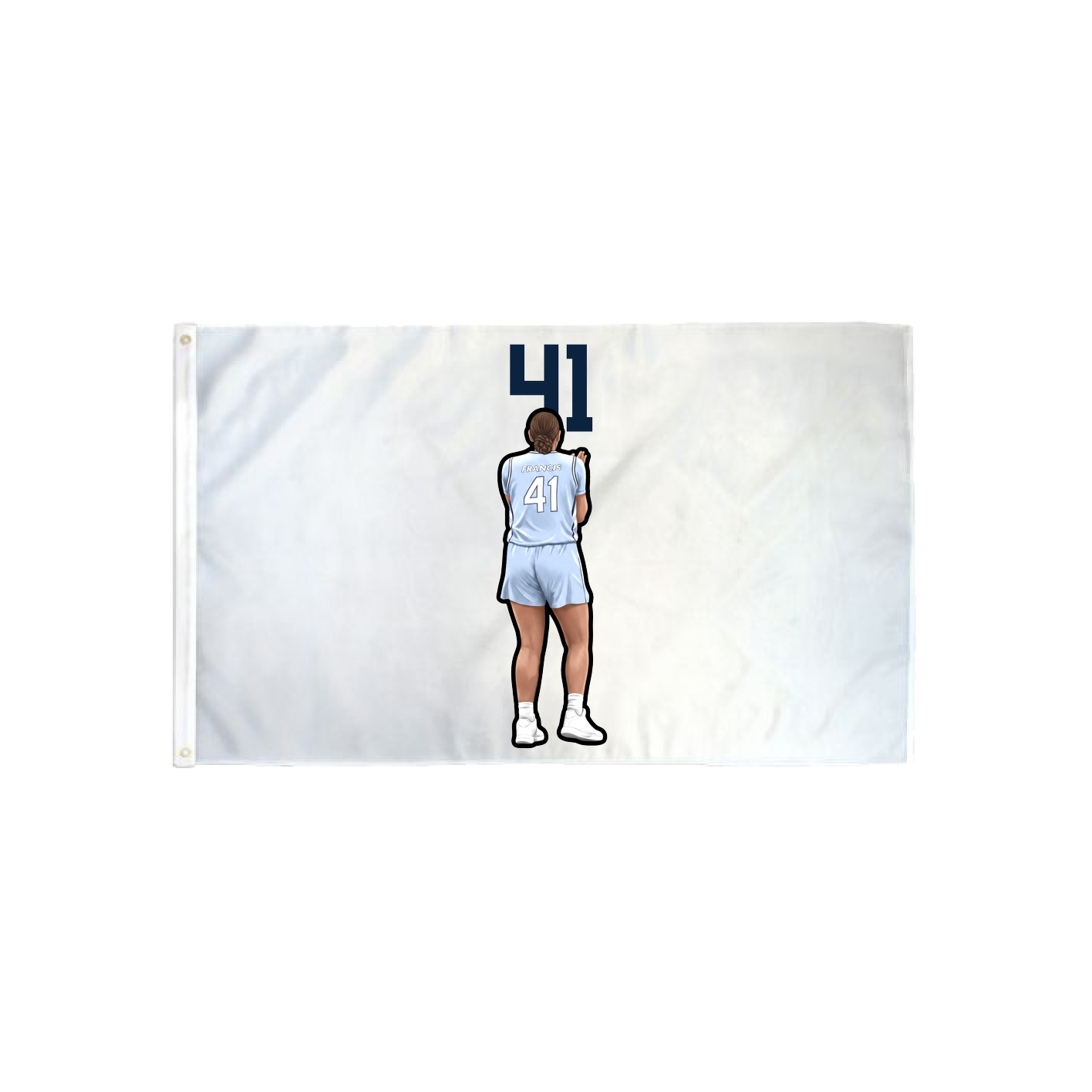 3x5 Flag — Number Top in Classic