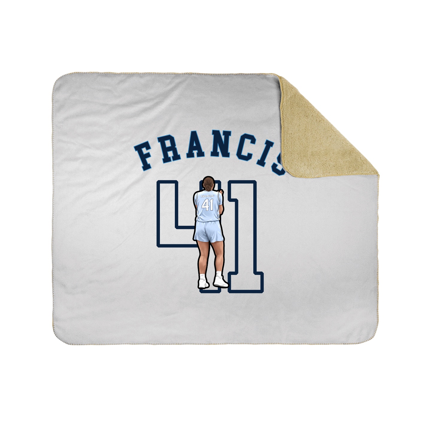 Throw Blanket — Shirsey Arch in White