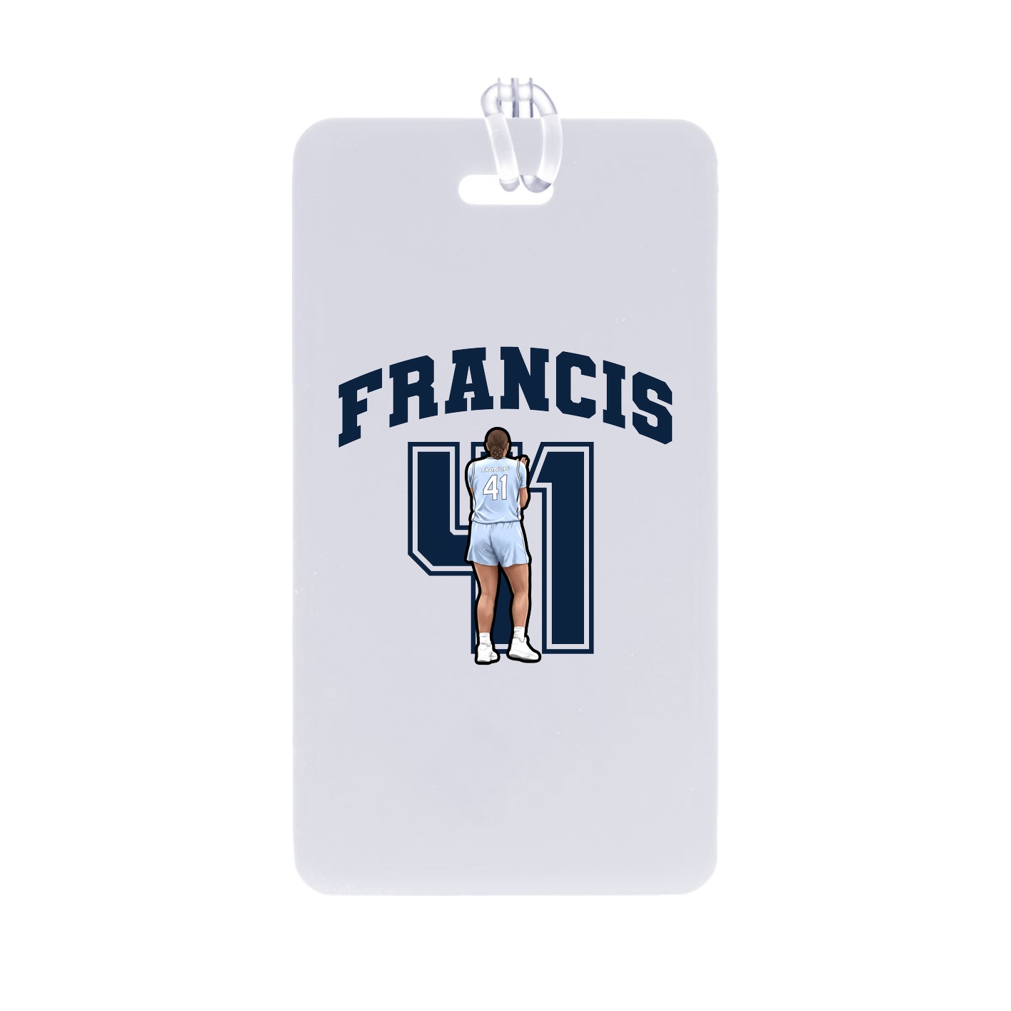Bag Tag — Number in Classic