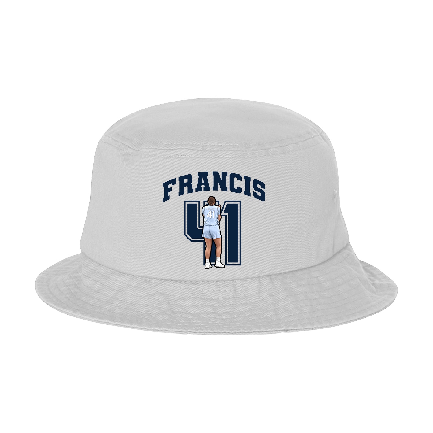 Bucket Cap — Number in White