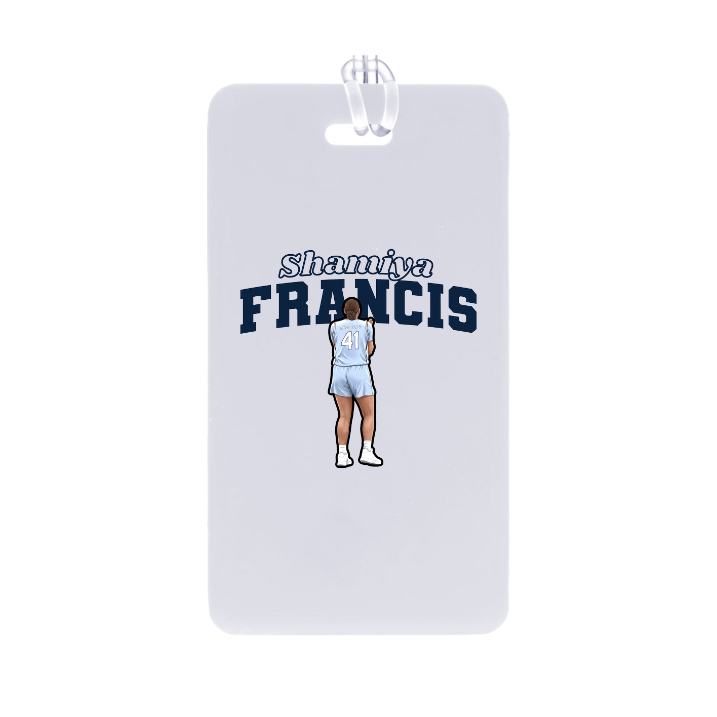 Bag Tag — Name Arch in Classic