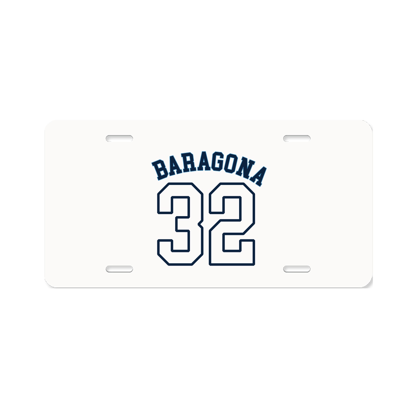 License Plate — Shirsey Arch in Classic