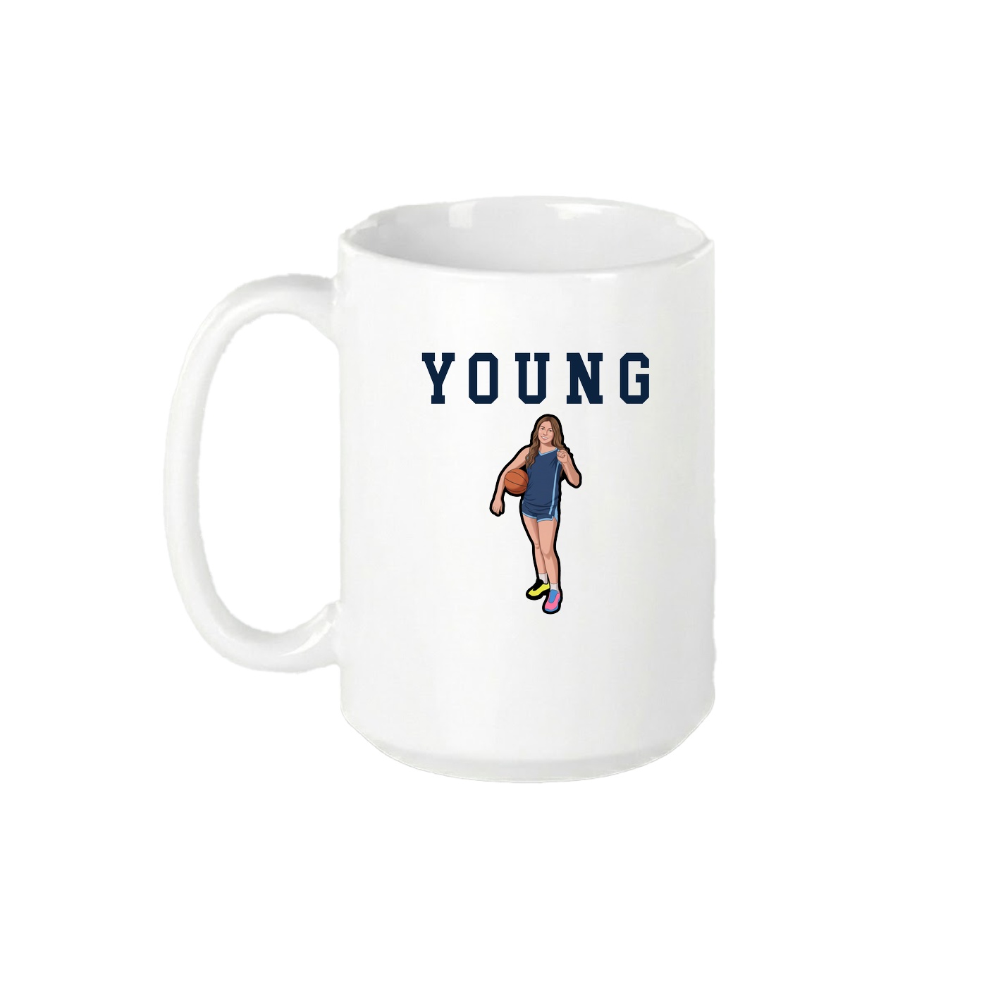 15oz Coffee Mug — Shirsey in White